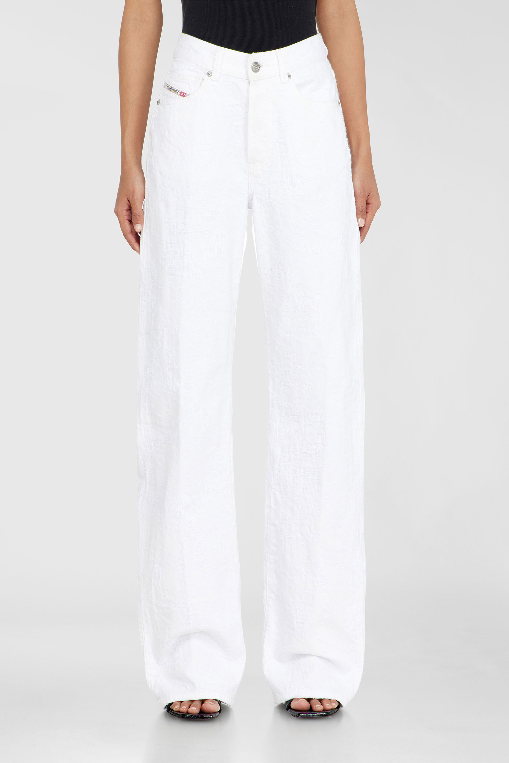 Diesel - Regular Jeans 1971 D-Sent 007EX Femme, Blanc - Image 4