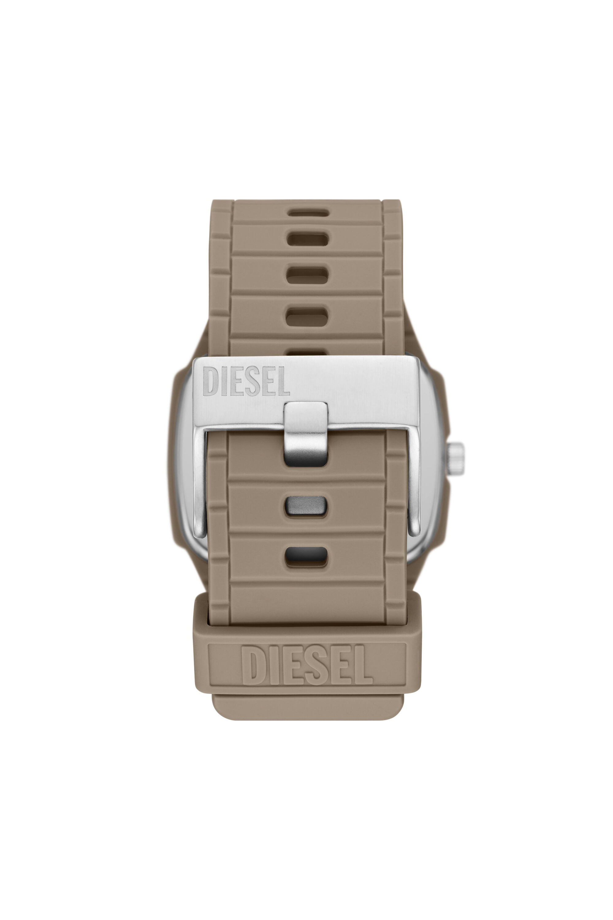 Diesel - DZ2167, Male's Cliffhanger 2.0 Sand Silicone Watch in Beige - 2