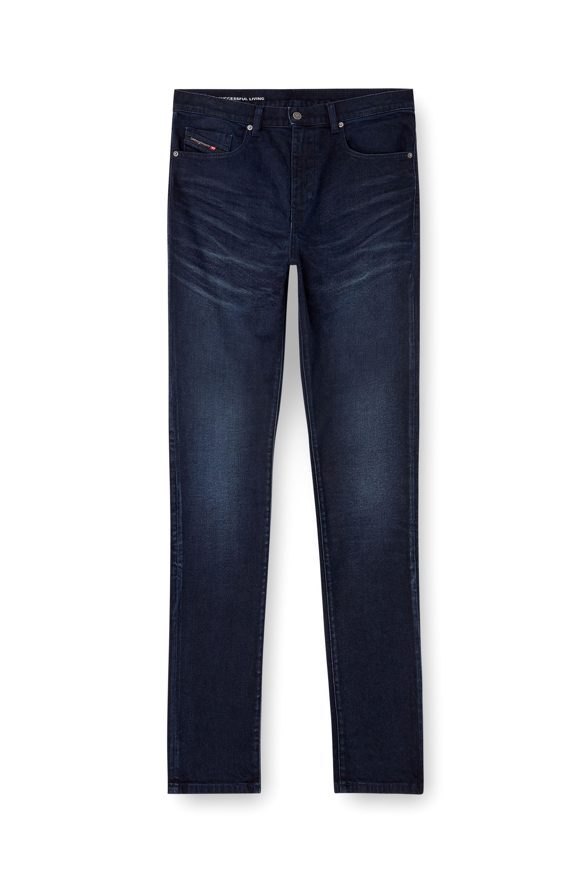Diesel - Male's Slim Jeans 2019 D-Strukt 0BMBX, Dark Blue - 2