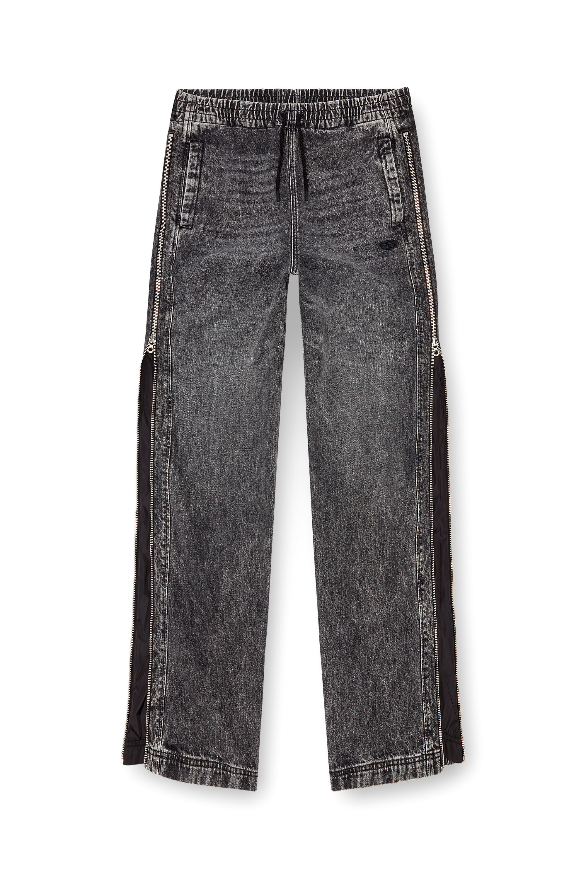 Diesel - Male's Relaxed Jeans D-Martian 09K24, Black/Dark Grey - 2
