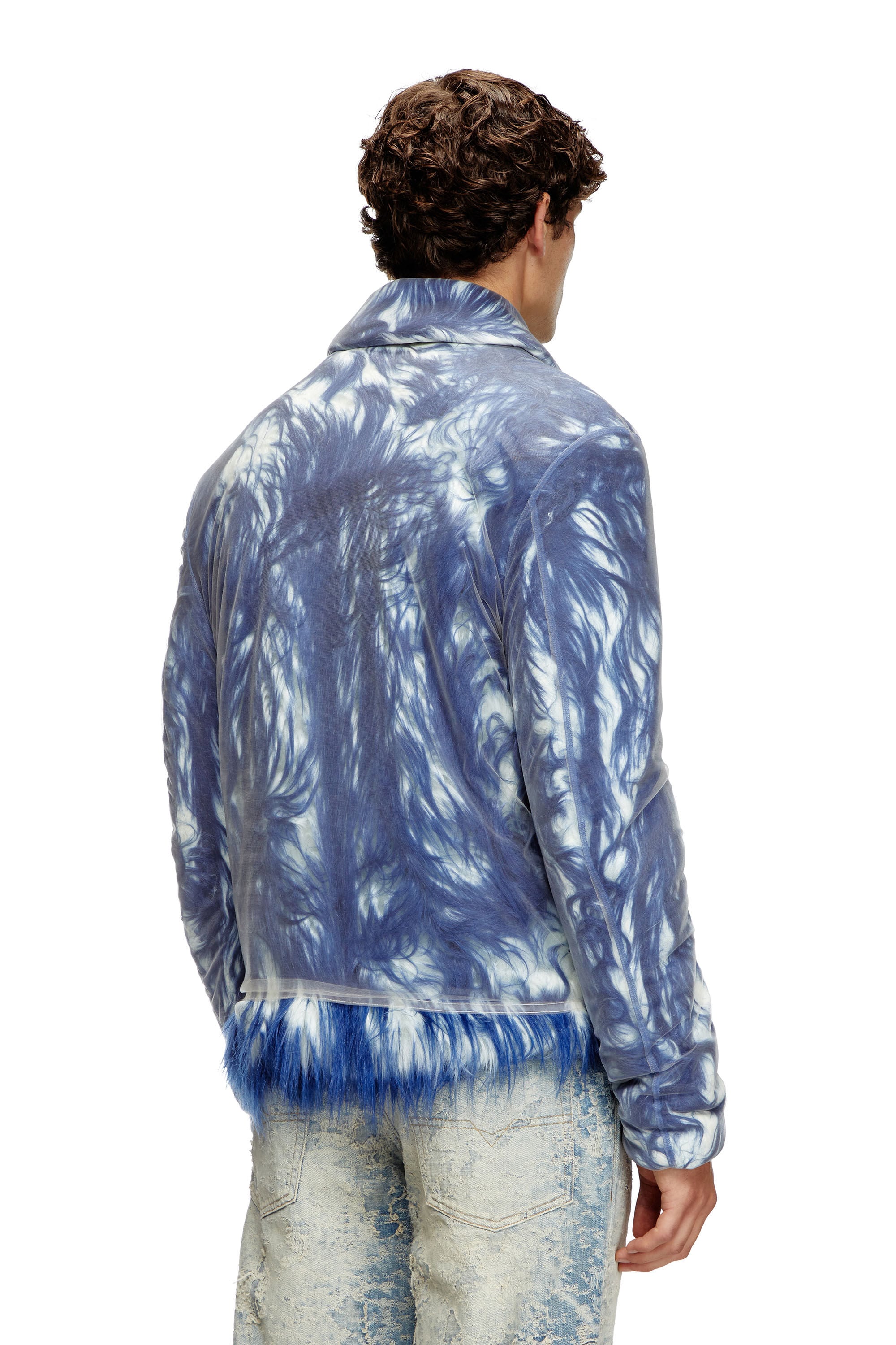 seya.FLUFFY WIND BLOUSON Stüssy Sherpa Reversible Jacket | Black 
