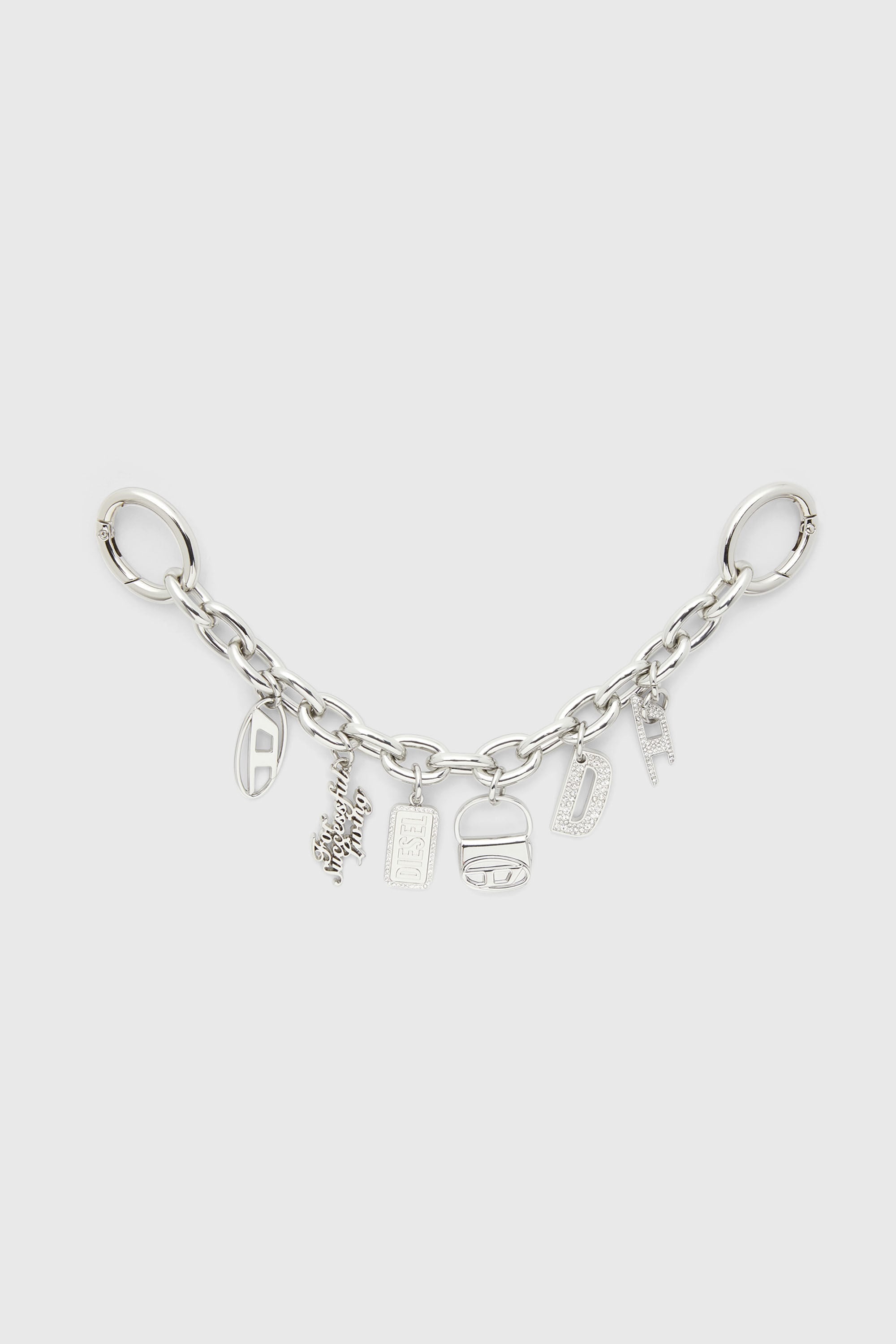Diesel - CHAIN-D S, Charm cadena desmontable Mujer in Plateado - 1