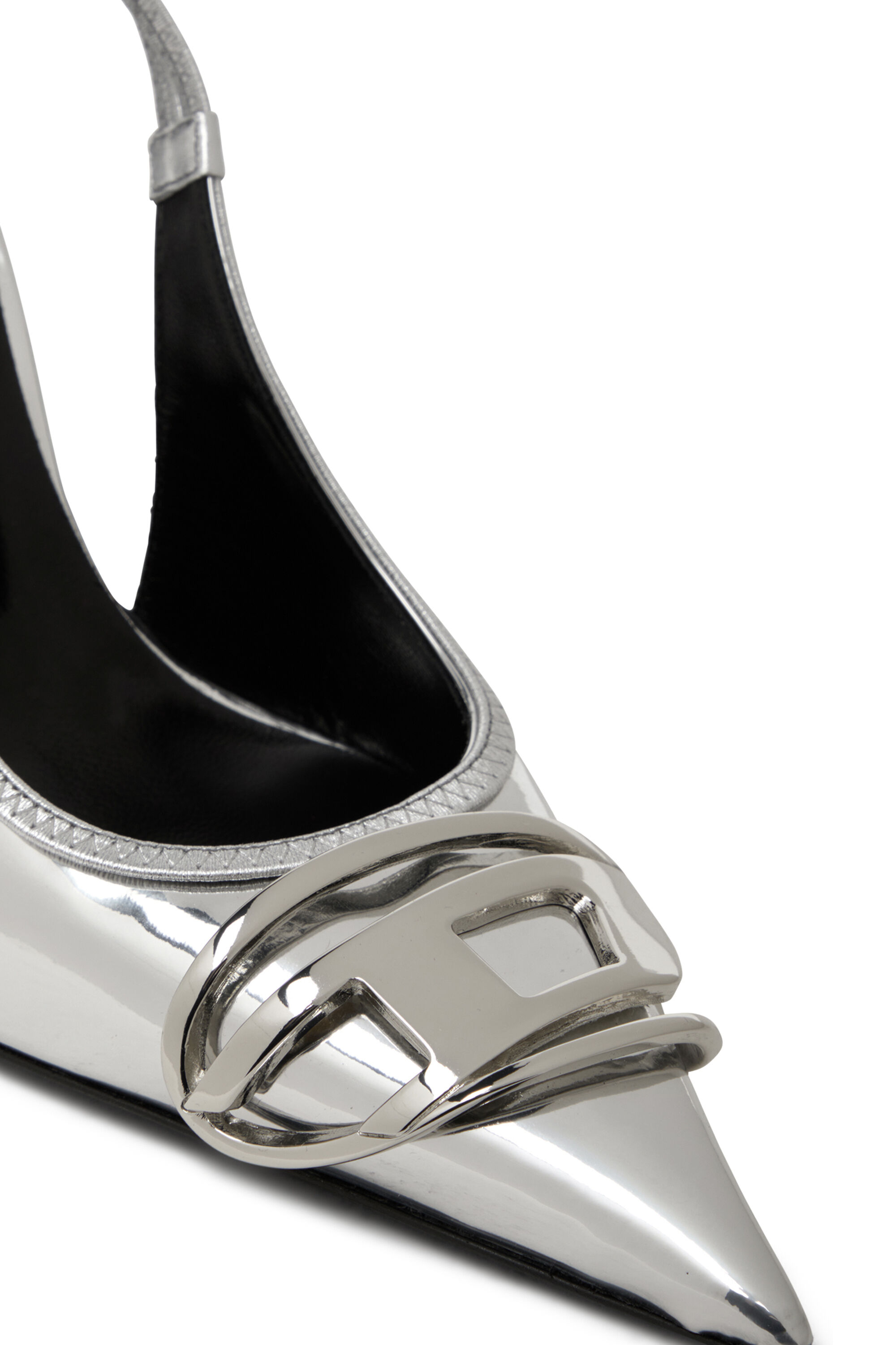 Women's D-Venus-Slingback pumps with mirror finish | Silver Women's D-Venus-Slingback pumps with mirror finish | Silver