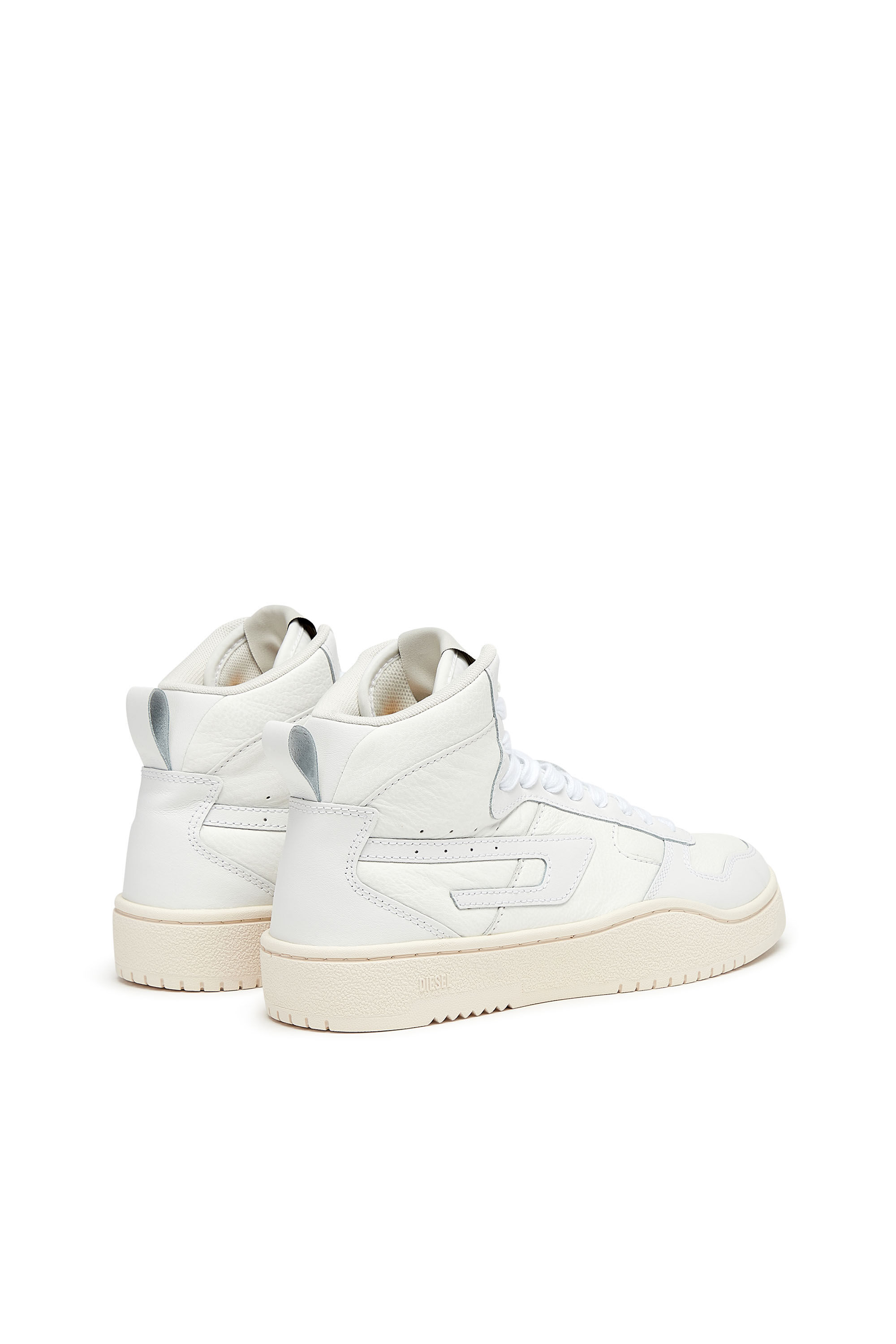 Diesel - S-UKIYO V2 LOW, Female's S-Ukiyo V2 Mid W - High-top sneakers with D branding in White - 3