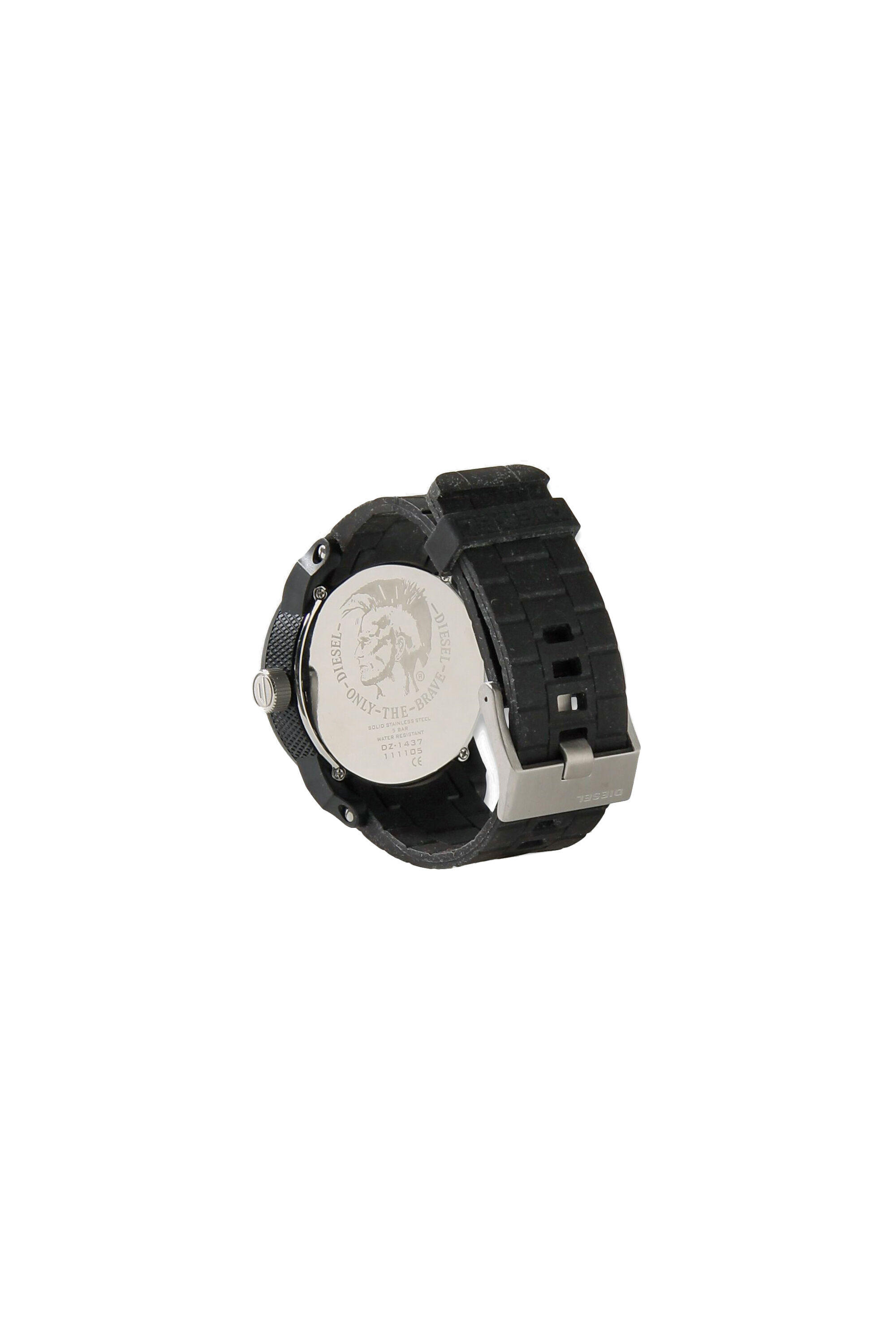 Diesel - DZ1437, Man's Double Down quartz analog watch in Dark grey - 2