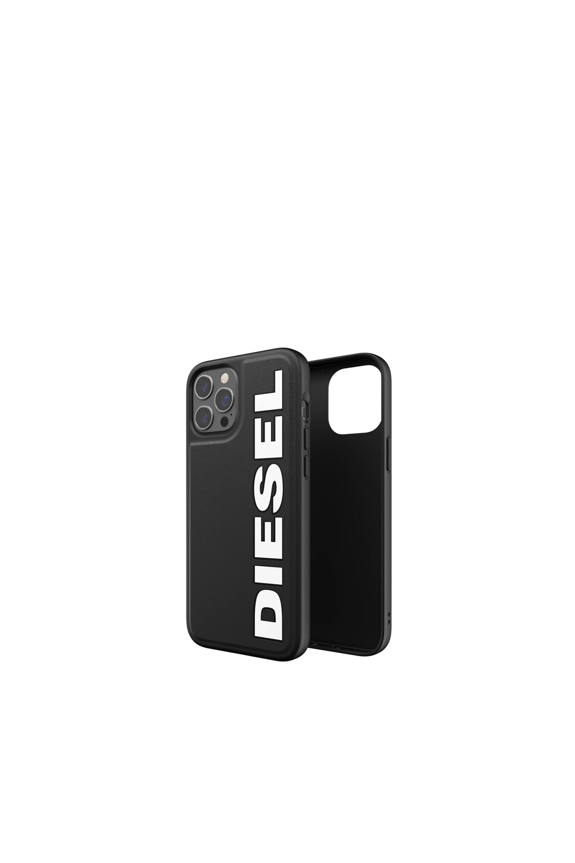 Diesel - 42493 STANDARD CASE, Coque moulée pur iPhone 12 Pro Max Mixte in Noir - 1
