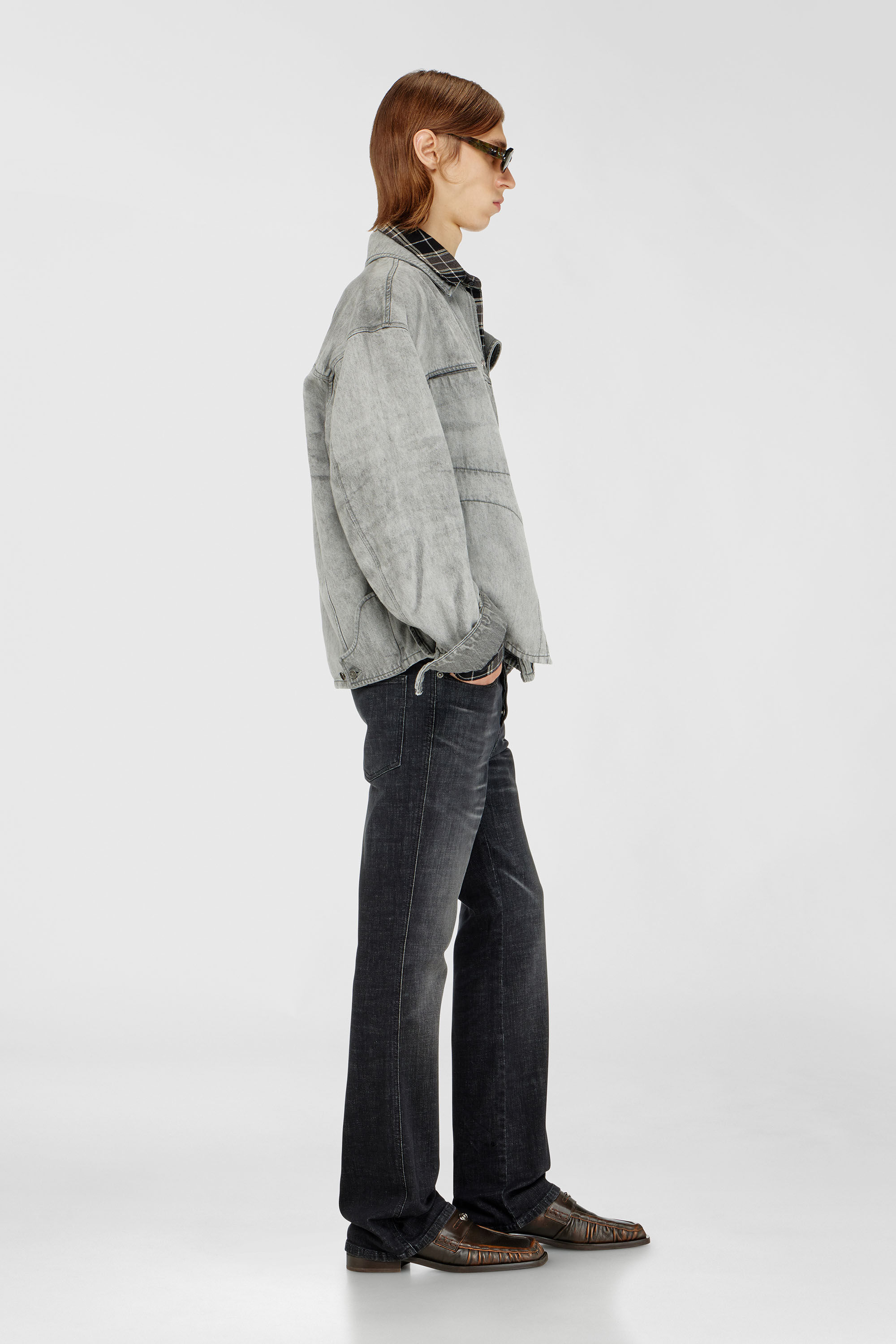 Men's Bootcut Jeans | Regular Waist 1998 D-Buck | Black/Dark Grey