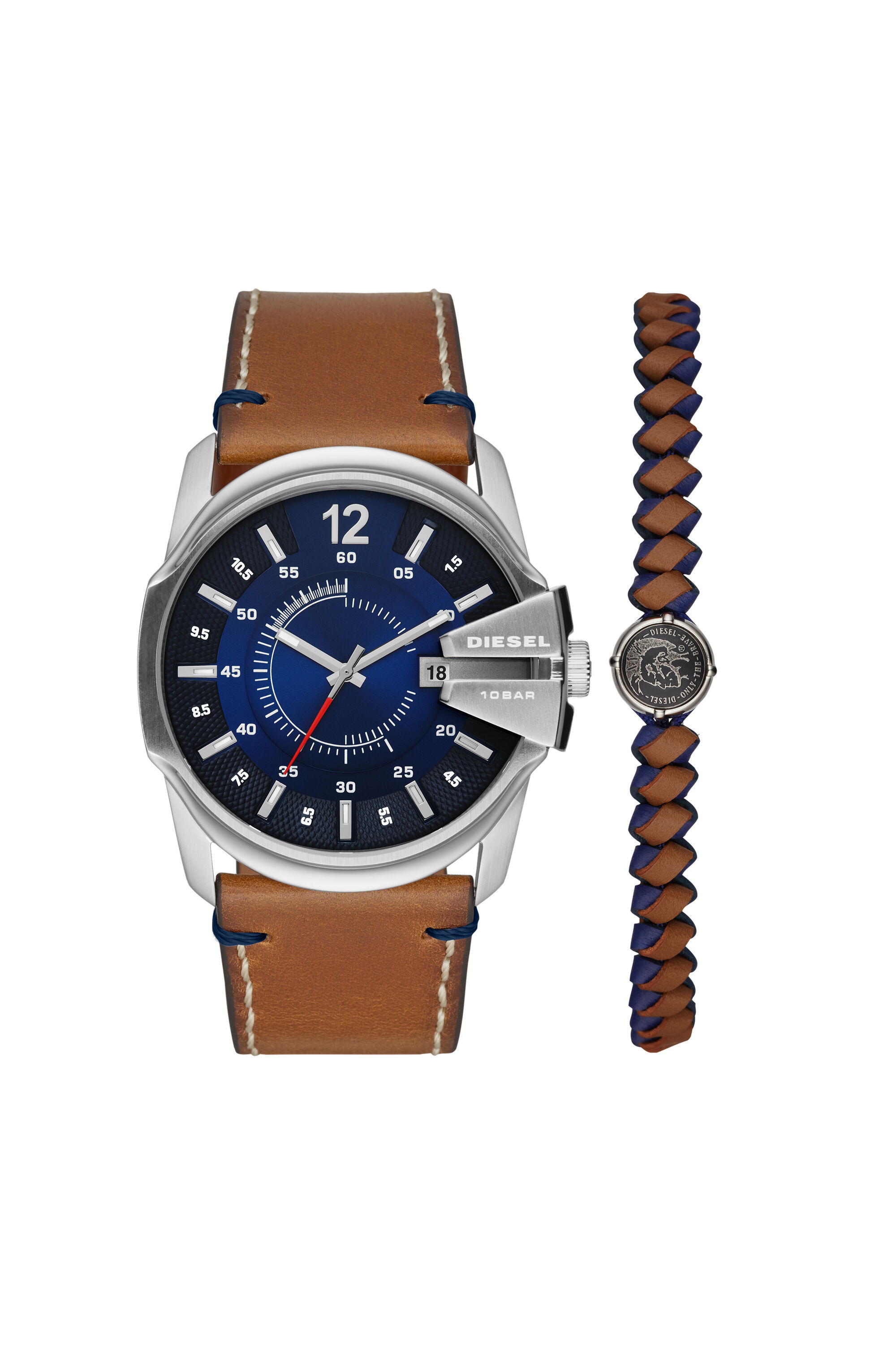 DZ1925 Man: Master Chief Watch and Bracelet Set | Diesel
