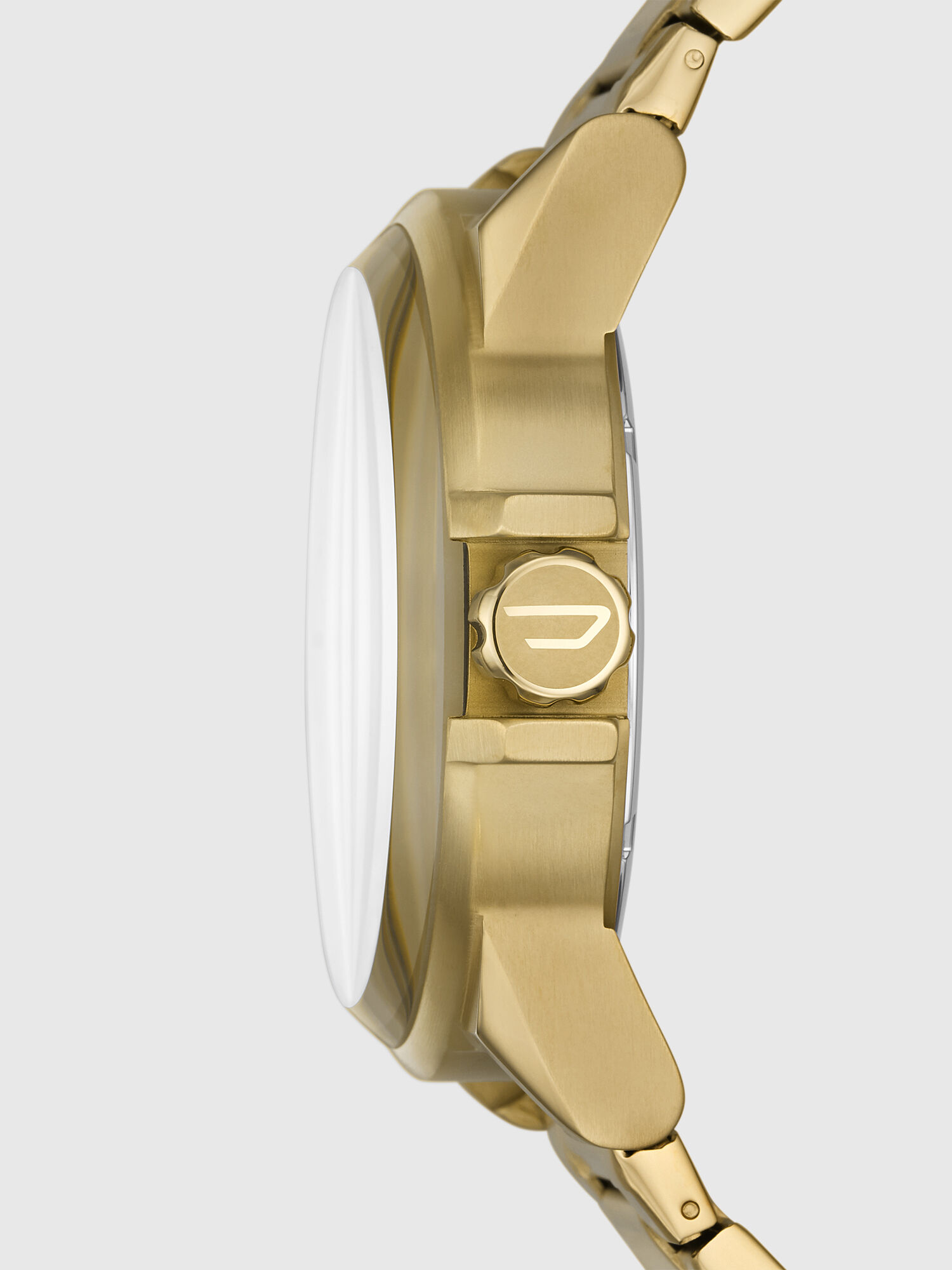 Diesel - DZ1912, Reloj D-48 de tres manecillas en acero inoxidable dorado Hombre in Dorado - 2