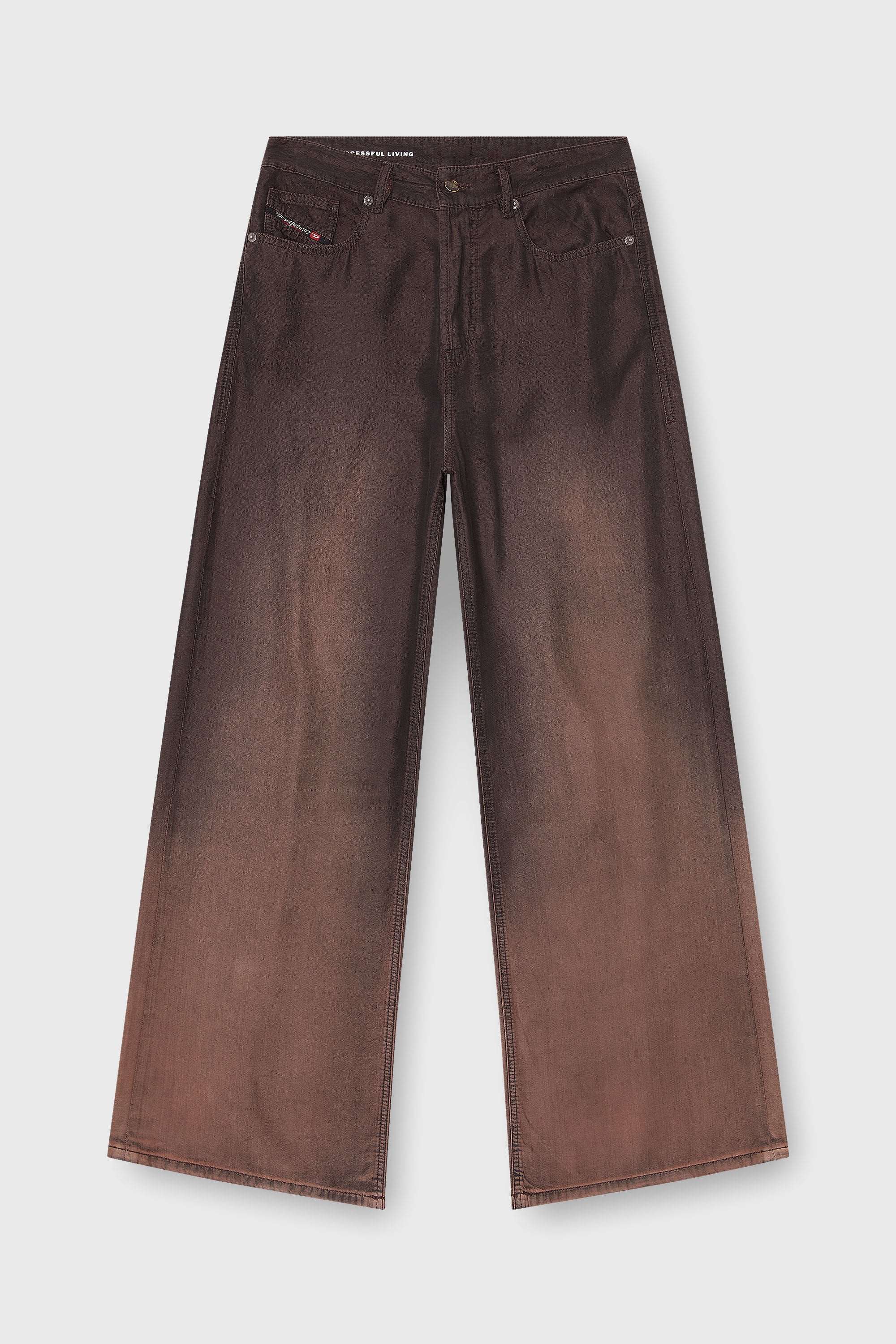 Diesel - Relaxed Jeans 1996 D-Sire 068YF Mujer, Marr&oacute;n - 6