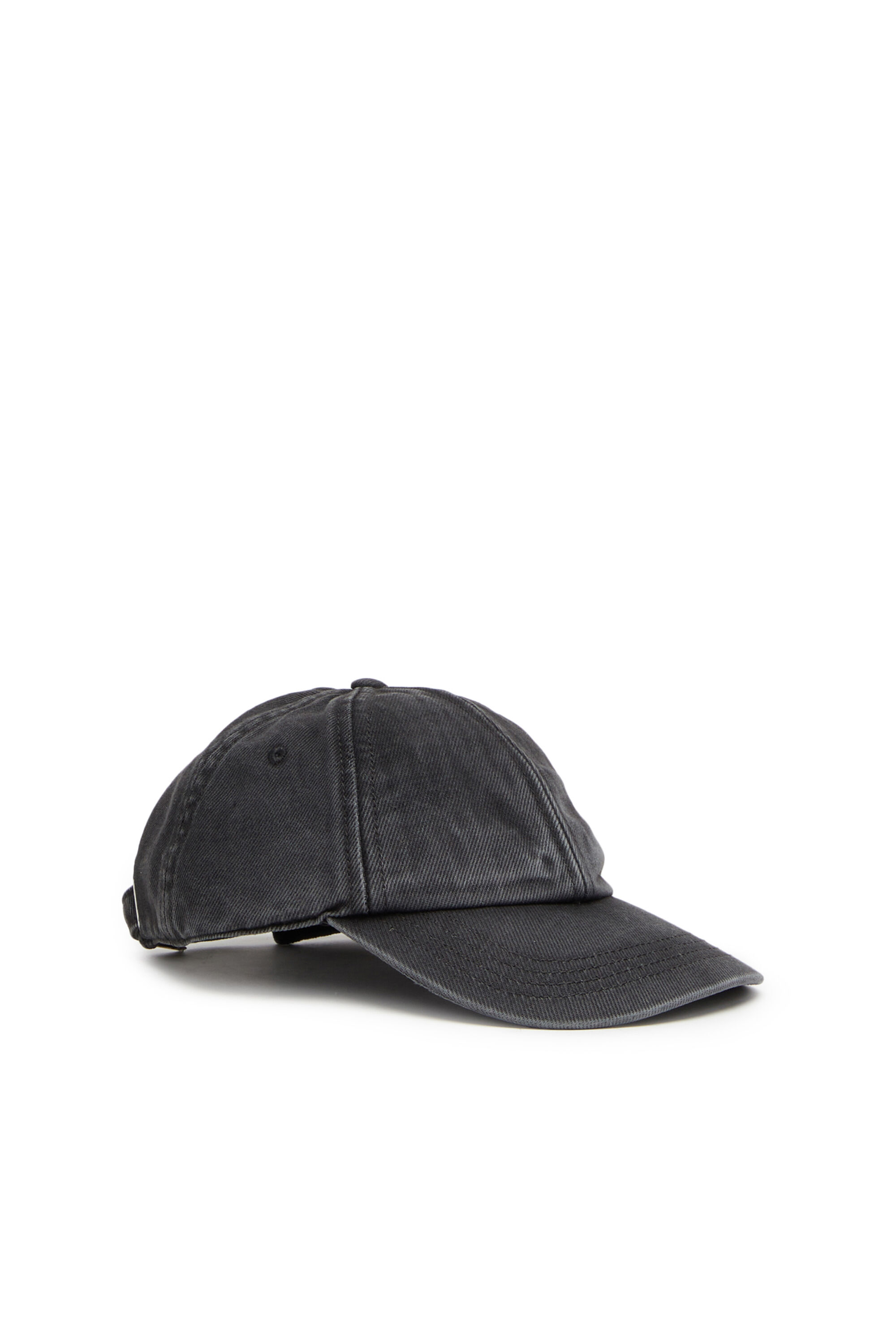 Diesel - C-LIB-4, Male's Baseball cap in denim in Black - 1