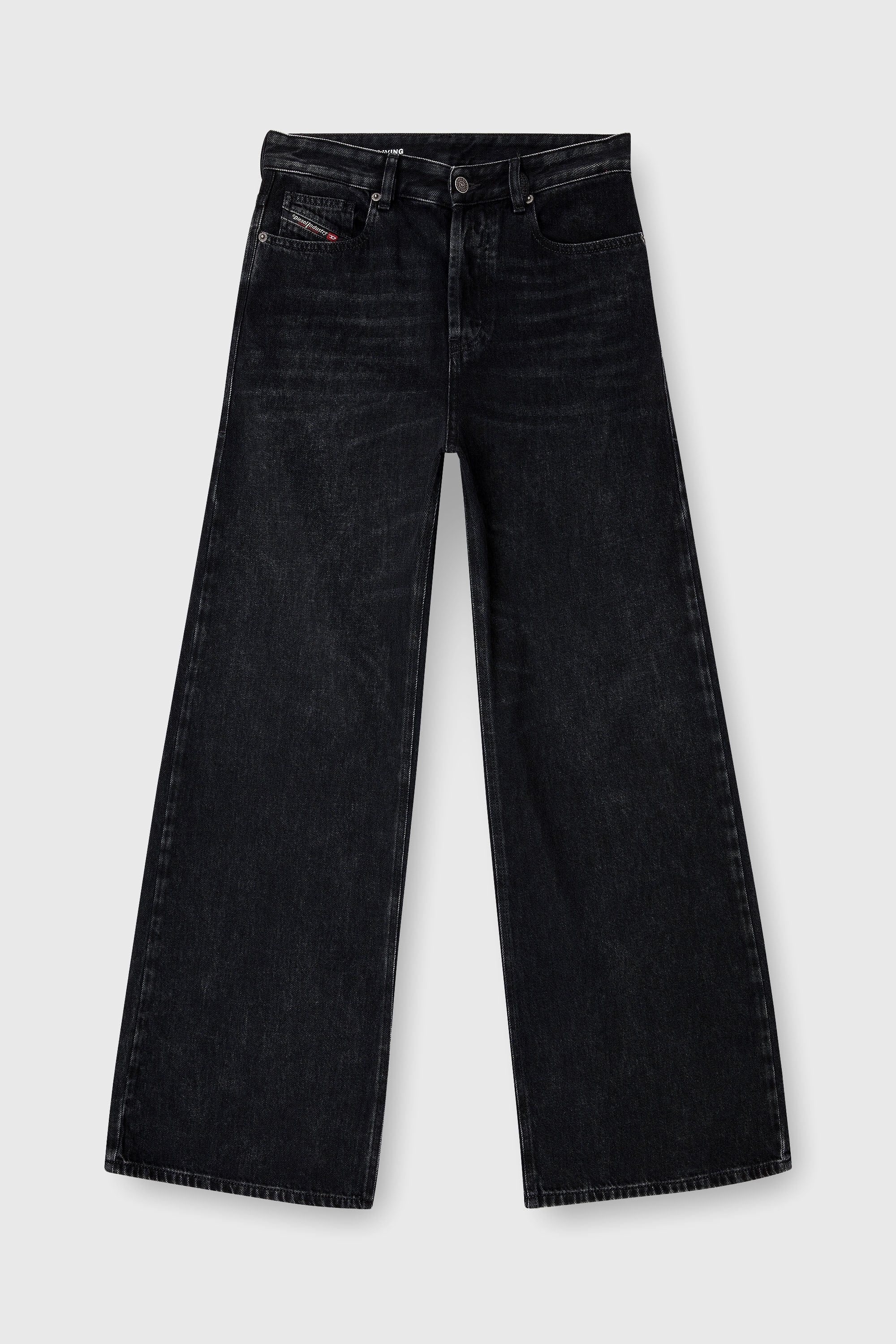 Diesel - Relaxed Jeans 1996 D-Sire 09P09 Unisex, Negro/Gris oscuro - 8