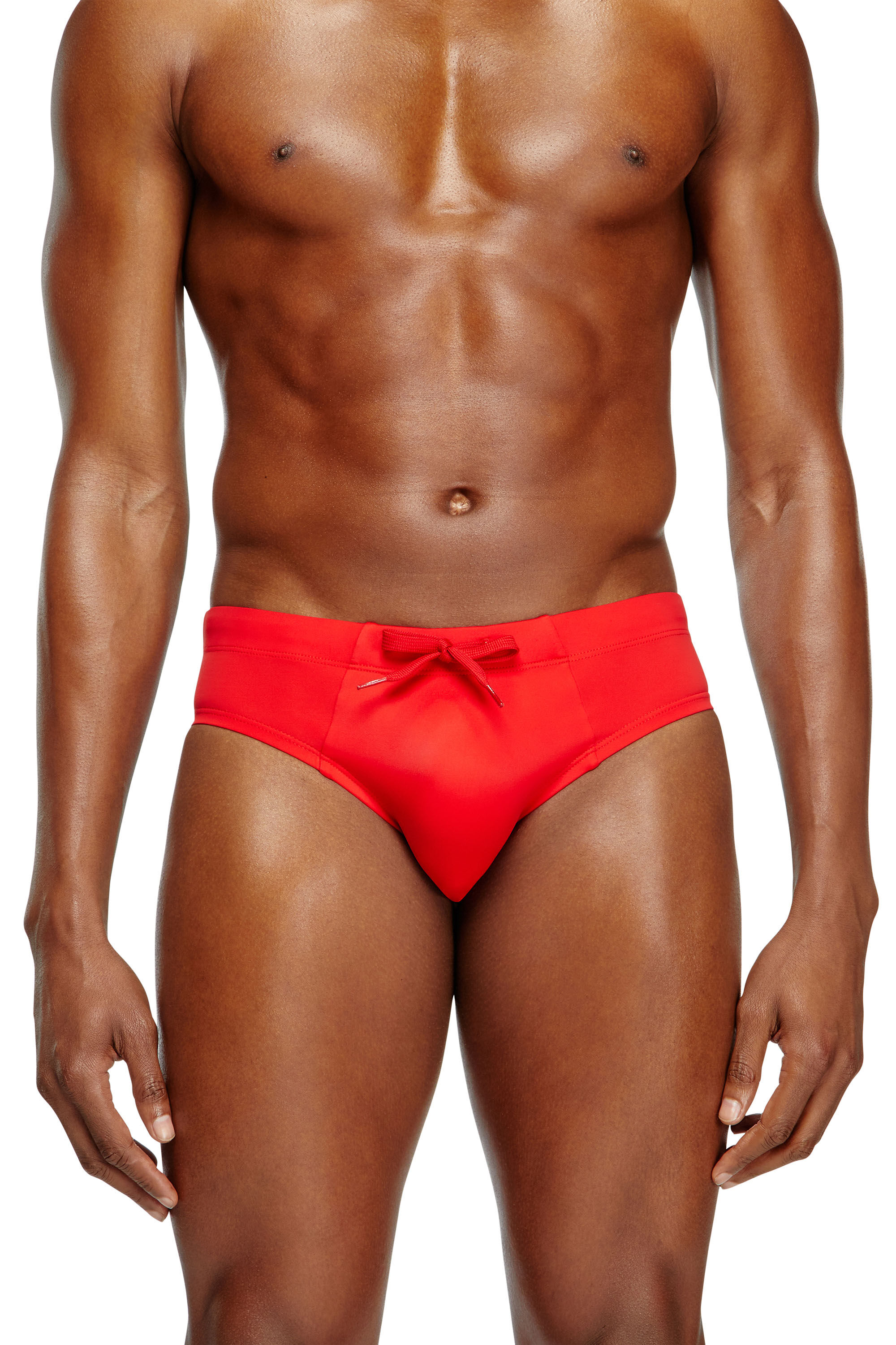 Men's Swim briefs with logo back | Red | Diesel US