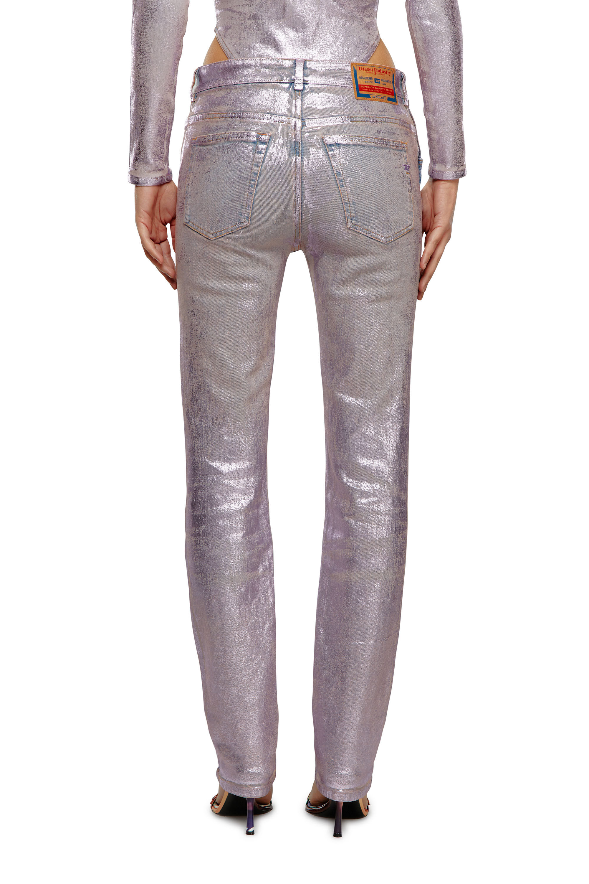 Diesel - Female's Regular Jeans 1989 D-Mine 0PGAP, Pink - 4