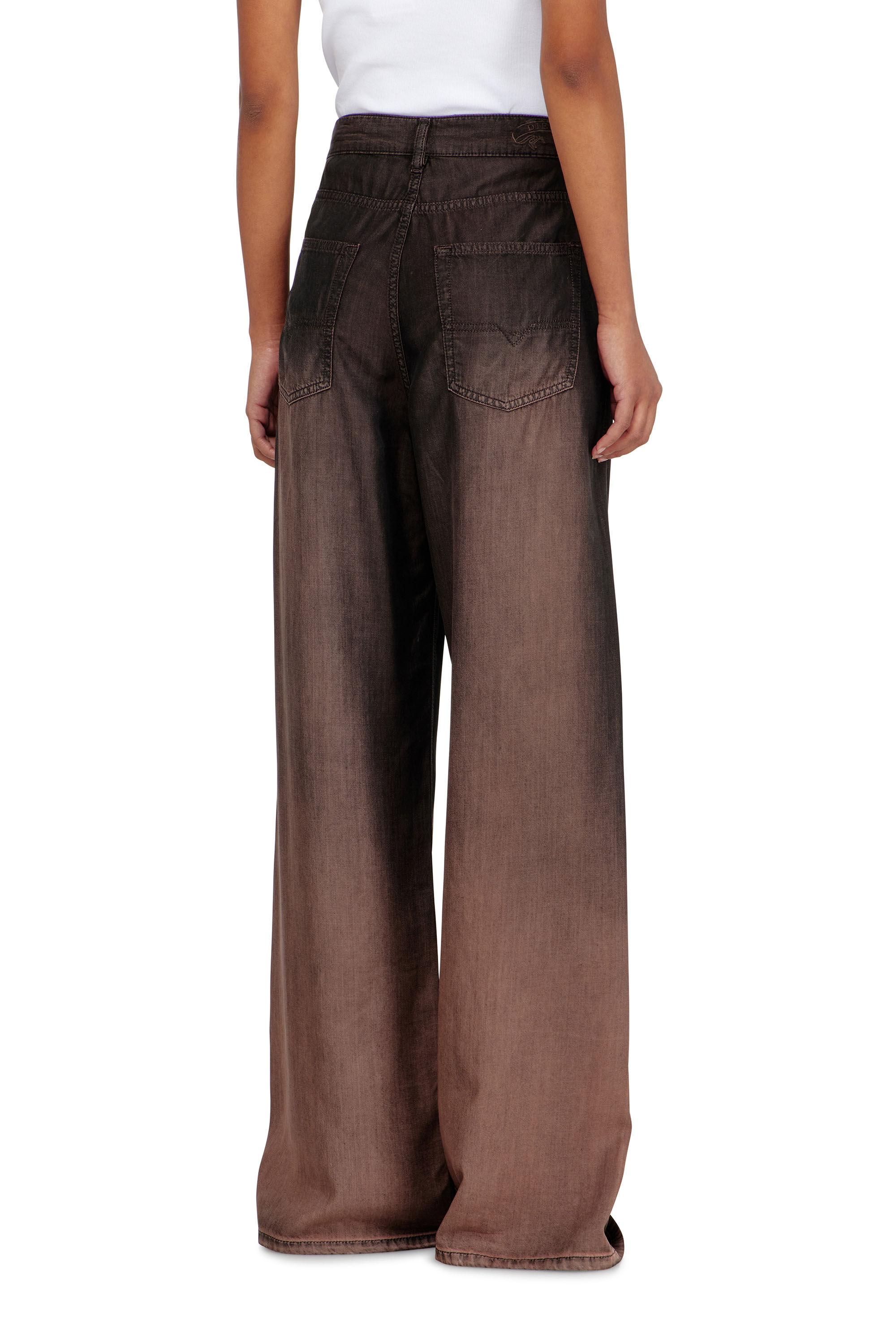 Women's Relaxed Jeans | Brown | Diesel 1996 D-Sire