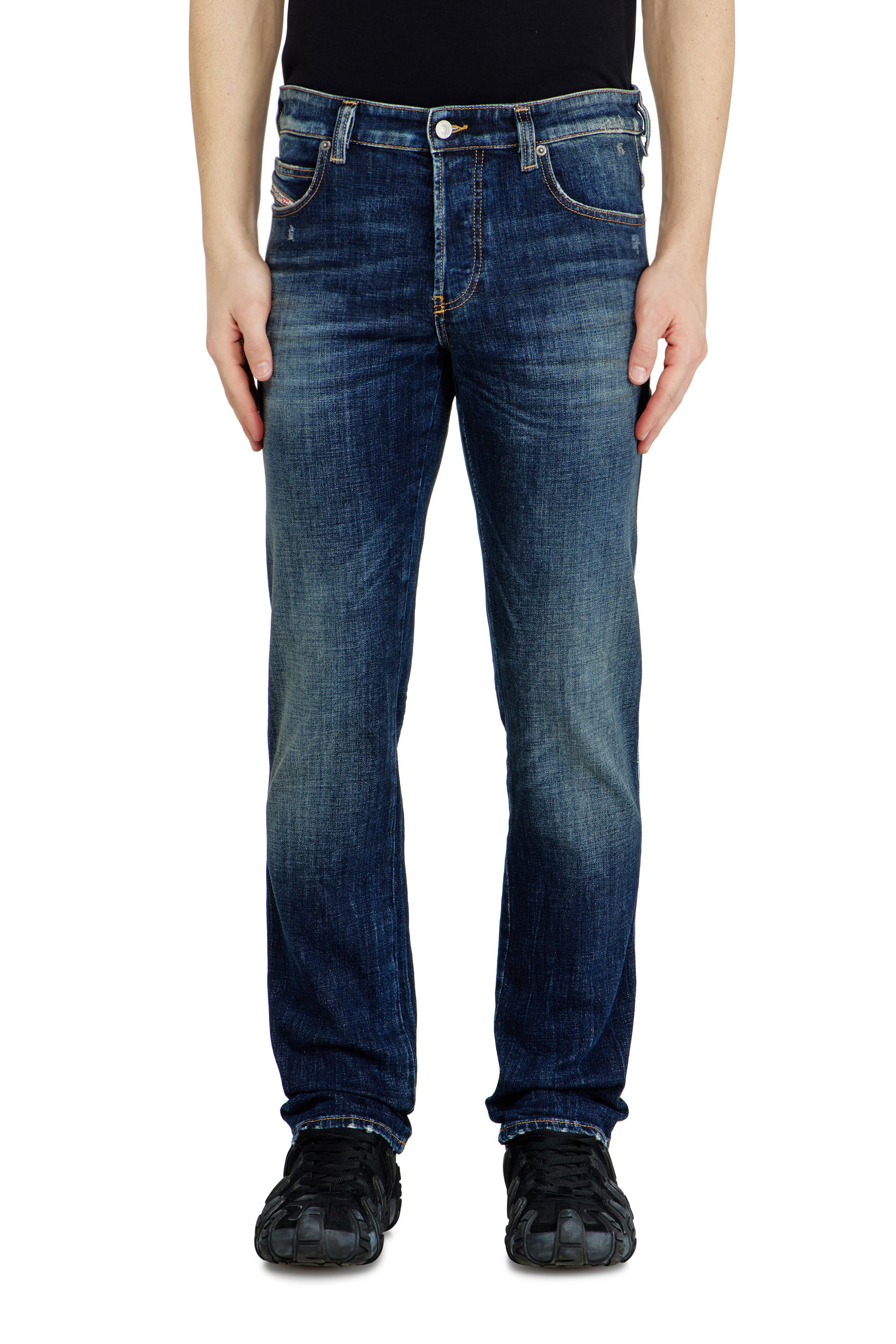 Fifty Diesel　ディーゼル Men's Slim Jeans | Dark Blue | Diesel 1993 D-Vyl