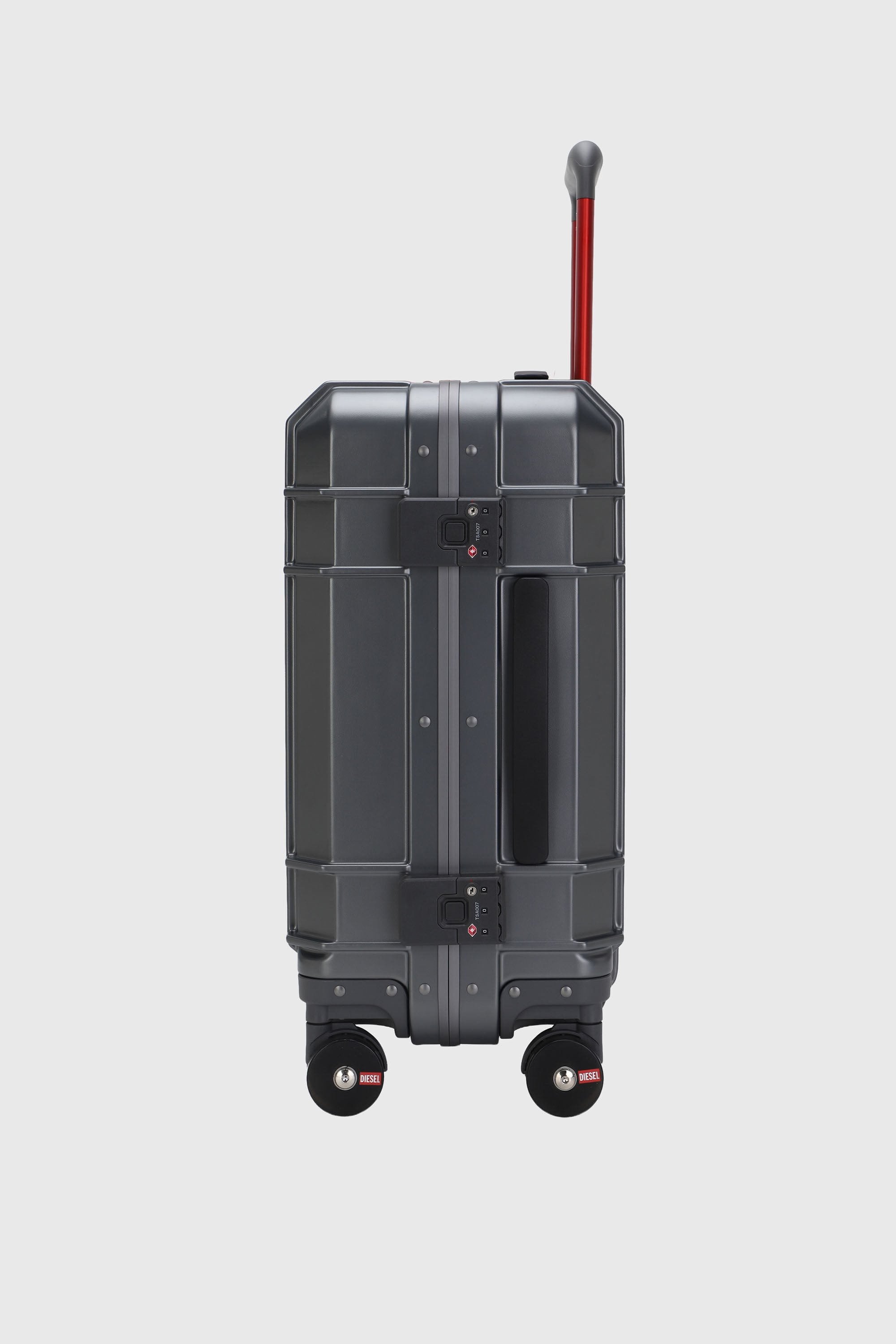 Diesel - DIESEL PC STRONG IMAGE TROLLEY- DSL003, Valise robuste taille S Mixte in Gris - 4