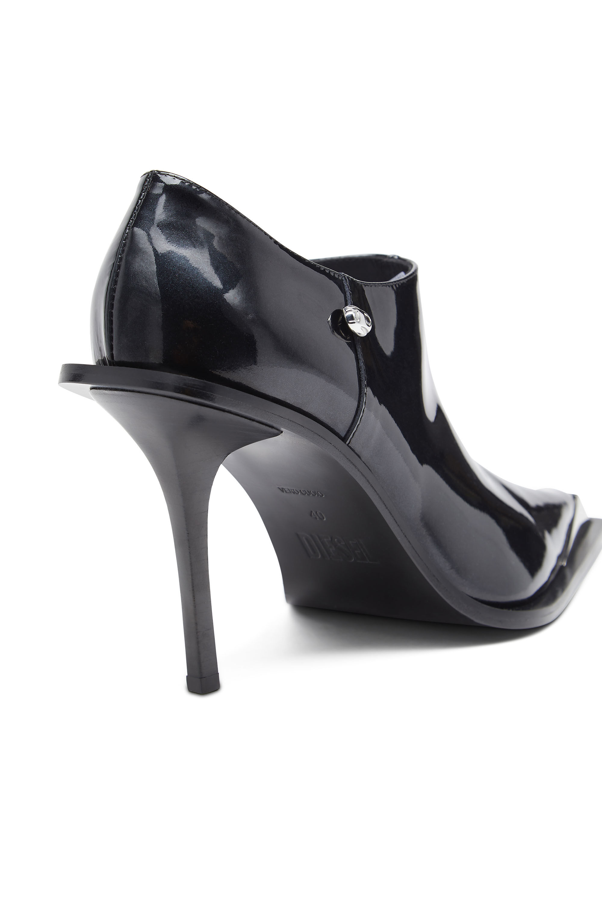 靴 D-Tona-Ankle boots in patent leather Women's D-Tona-Ankle boots in patent leather | Black | Diesel