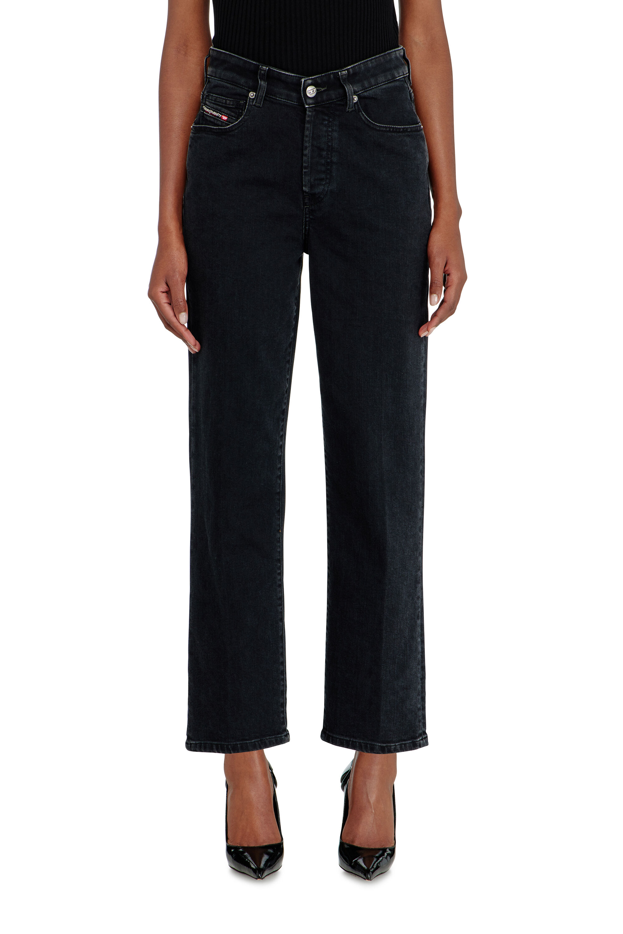 Black Straight Leg Jeans for Women | Diesel® US