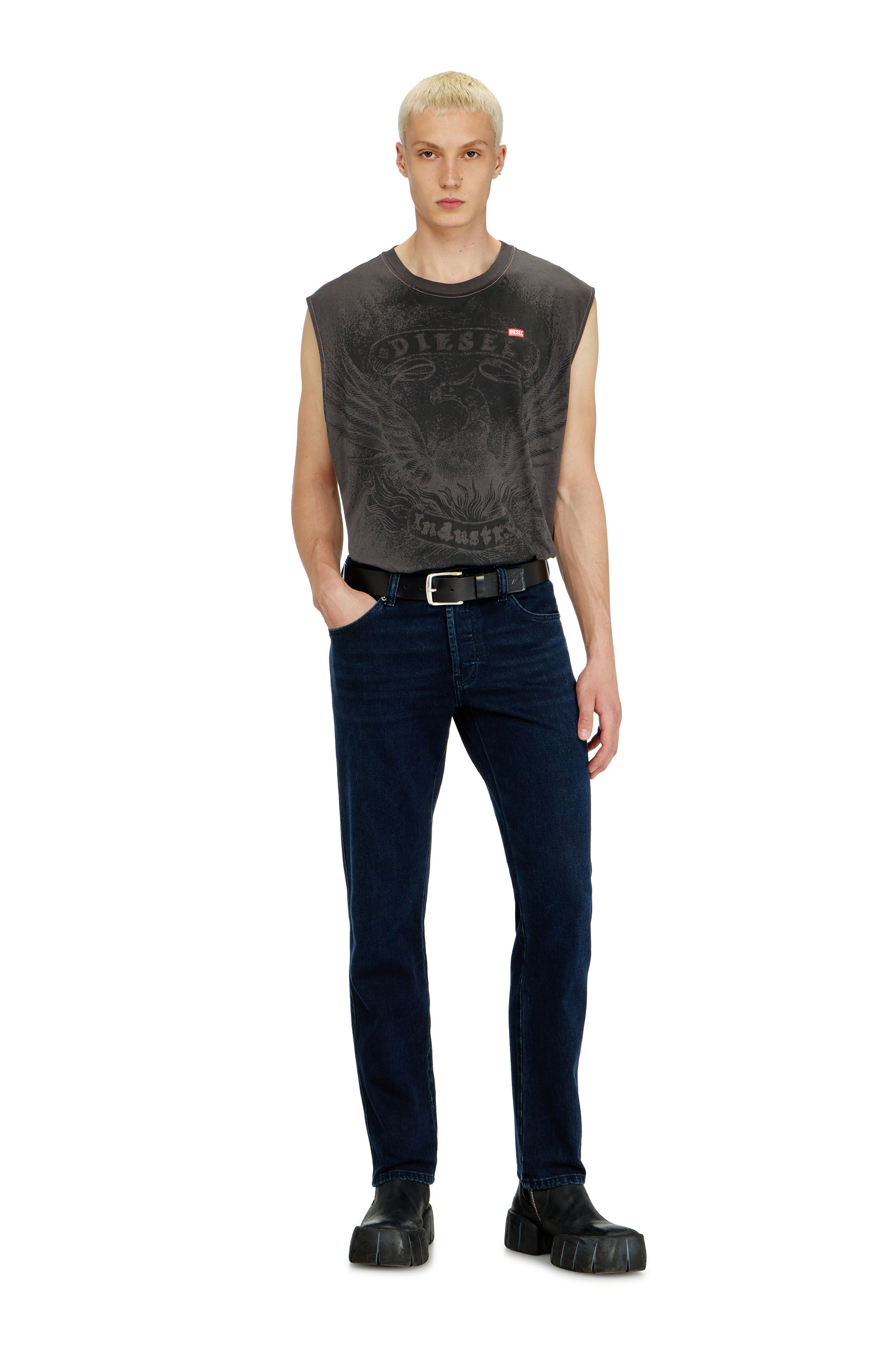 Diesel - Slim Jeans 1993 D-Vyl 0KBBJ Homme, Bleu Fonc&eacute; - Image 2