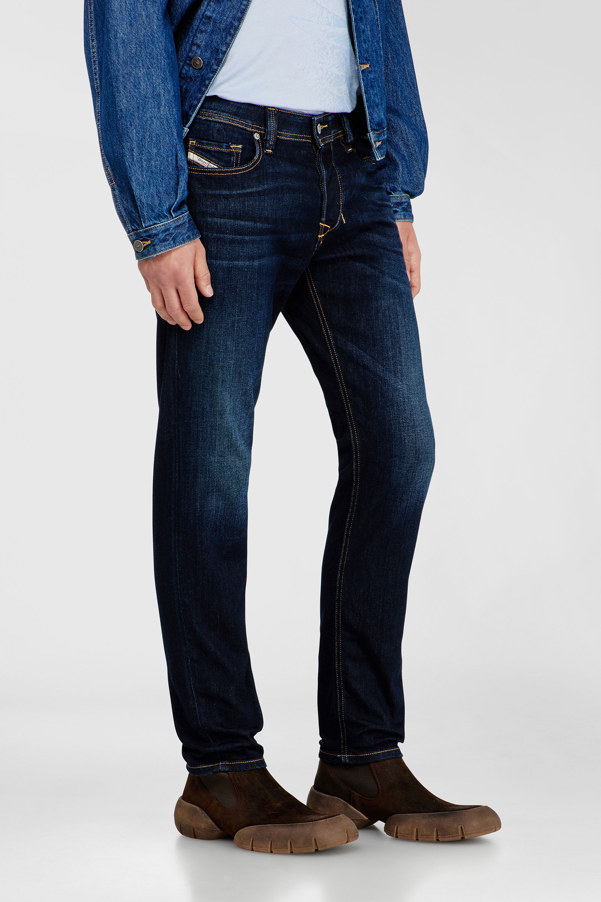 Men's Regular Jeans | Low Waist 1986 Larkee-BeexDark Blue | Diesel US