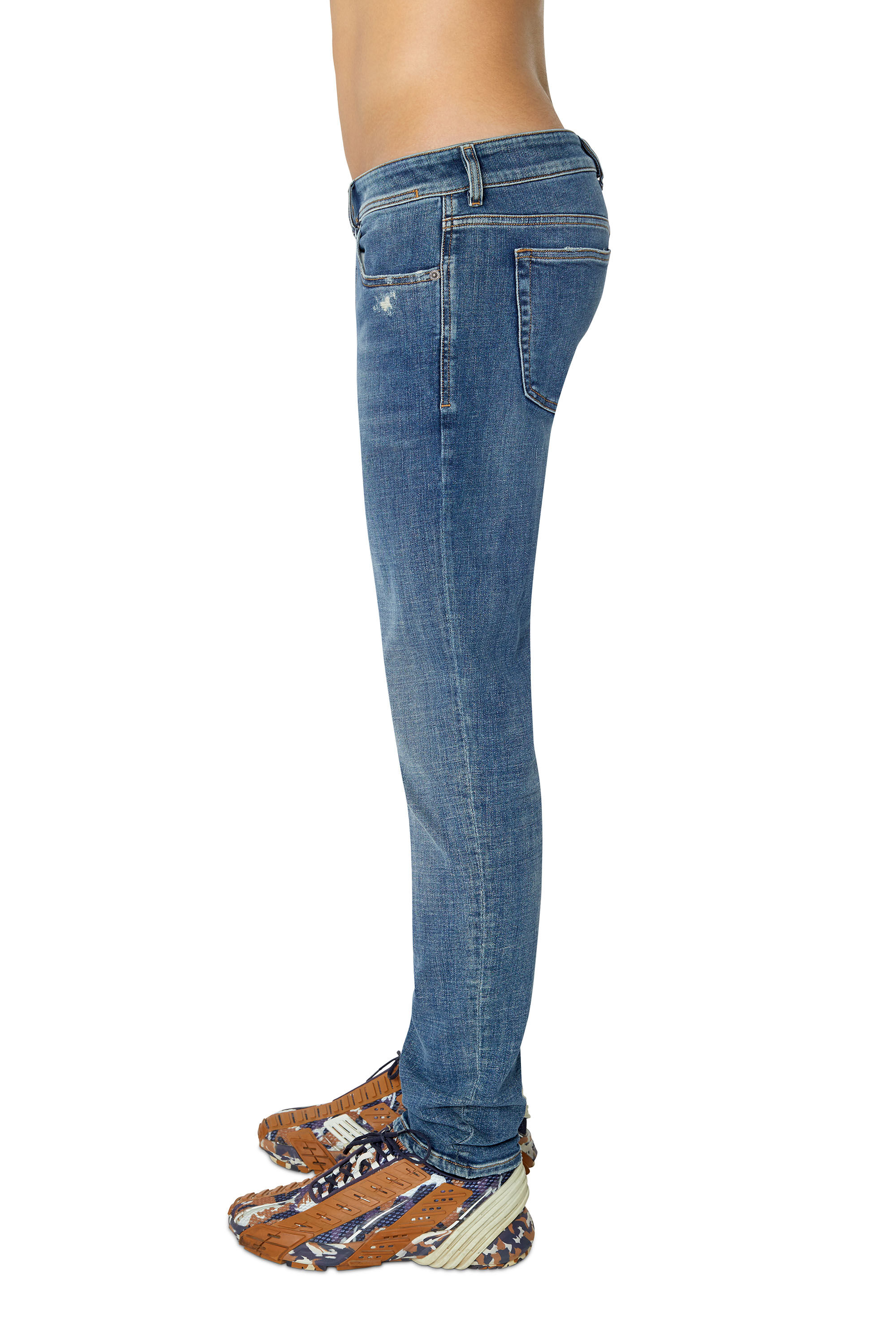 Diesel - Skinny Jeans 1979 Sleenker 09E43, Male's Skinny Jeans - 1979 Sleenker in Medium Blue - 4