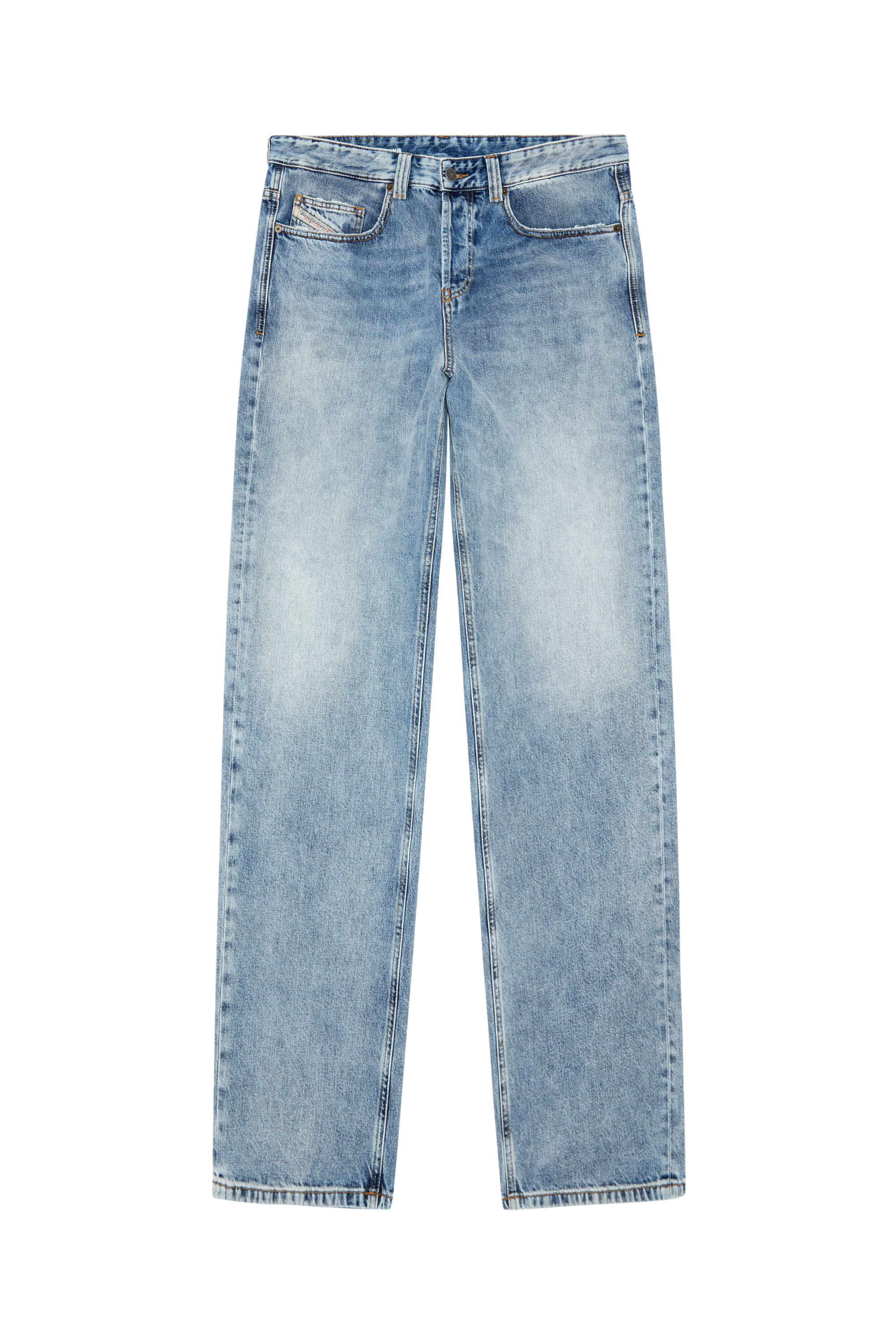 Diesel - Male's Relaxed Jeans 2001 D-Macro 09H57, Light Blue - 2
