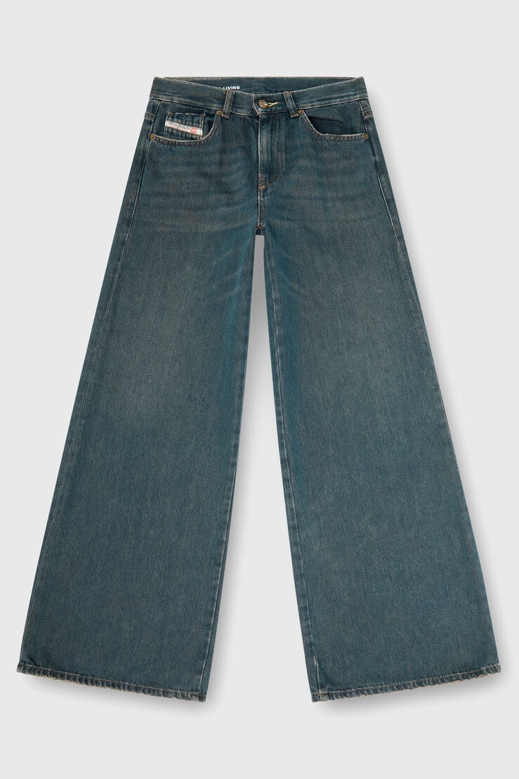 Flare Jeans Regular Waist 1978 D-Akemi by Diesel
