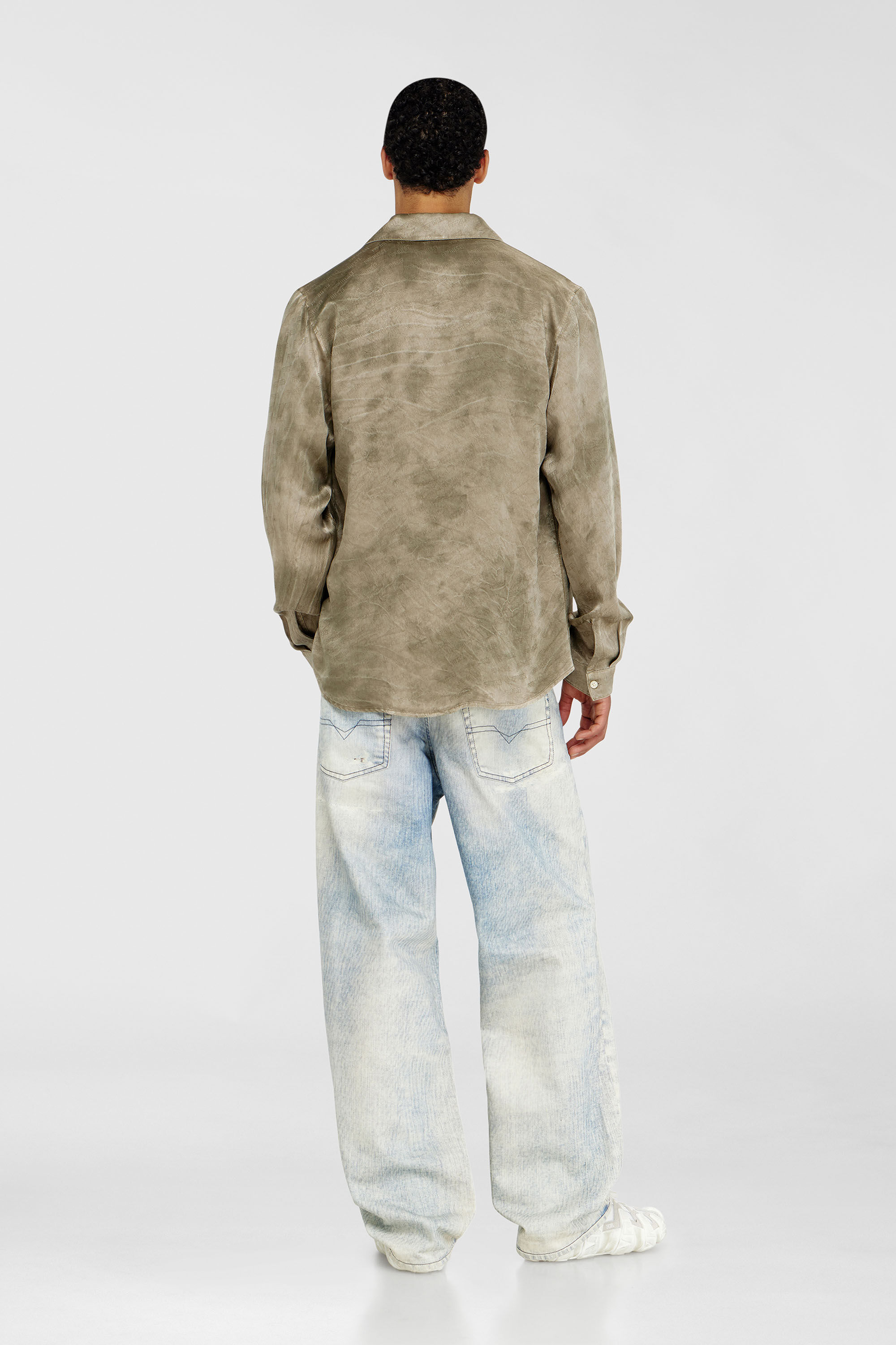 Diesel - Man's Relaxed Jeans 2001 D-Macro 09R69, Light Blue - 3
