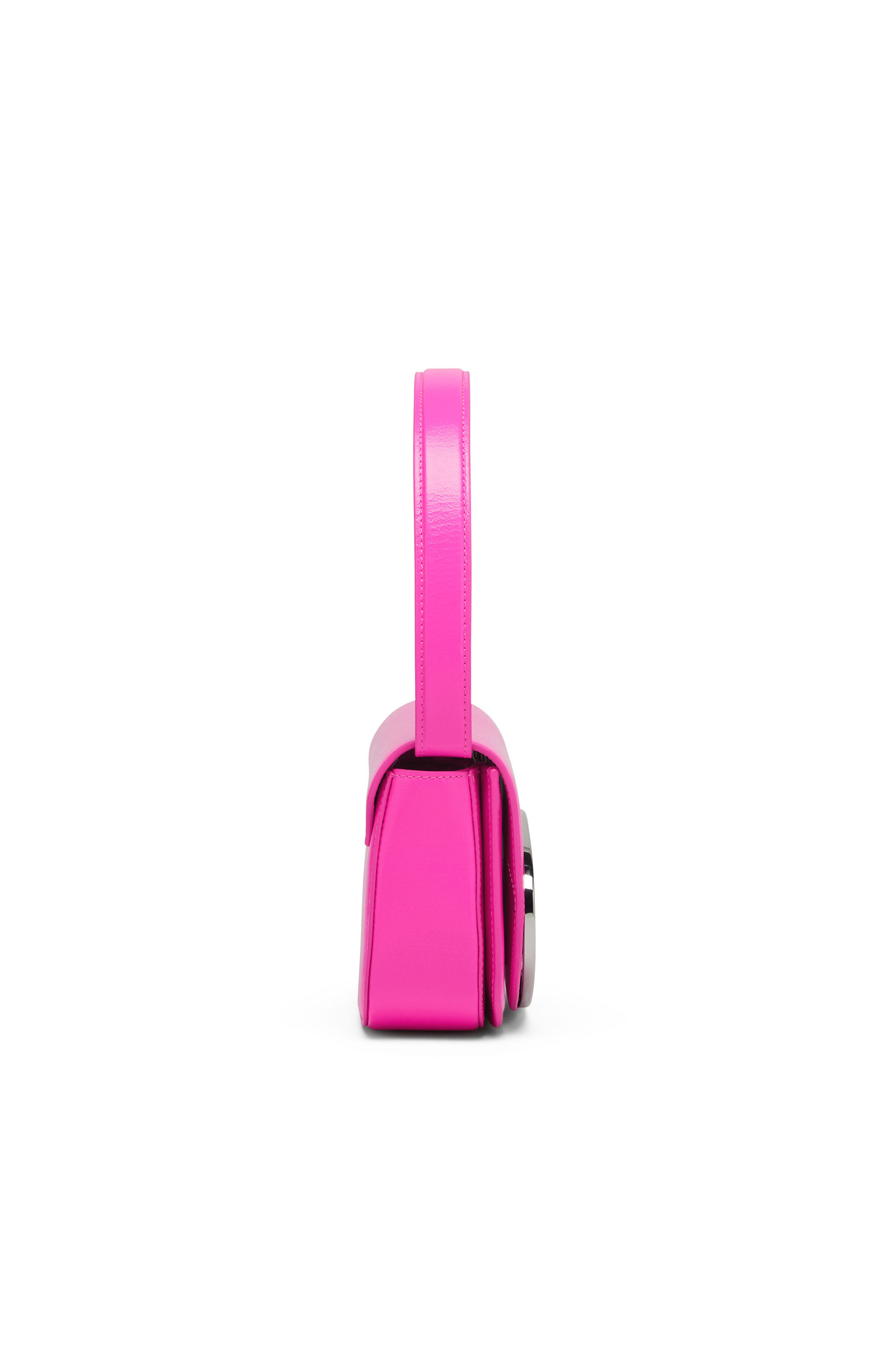 Diesel - 1DR, 1DR - Sac iconique à bandoulière en cuir fluo Femme in Rose - 4