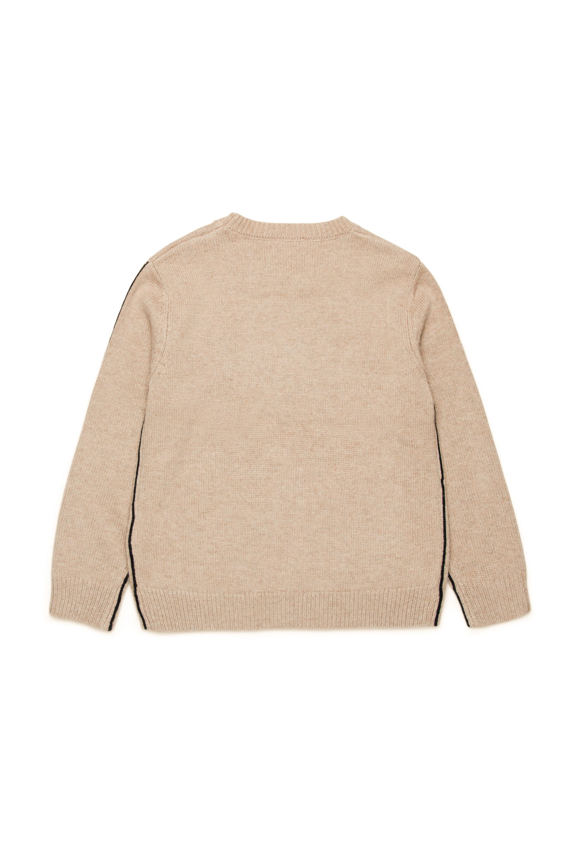 ★韓国人気★LOOKPLE★LOOK PELLET COTTON COLLAR SWEATSHIRT Selem Cowl Neck Cotton Sweatshirt in Sand and Bordeaux - Karua
