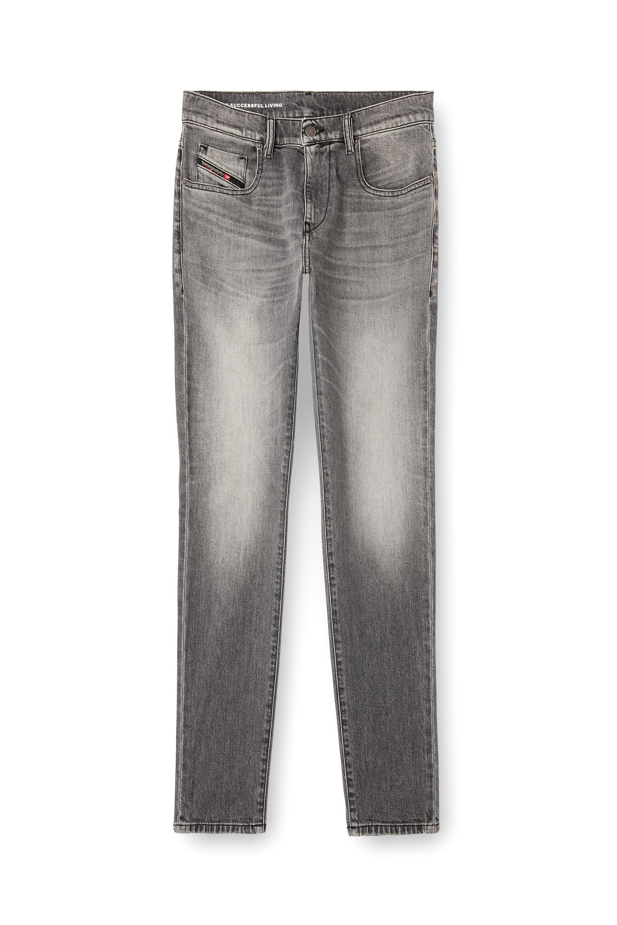 Diesel - Male's Slim Jeans 2019 D-Strukt 09M30, Grey - 2
