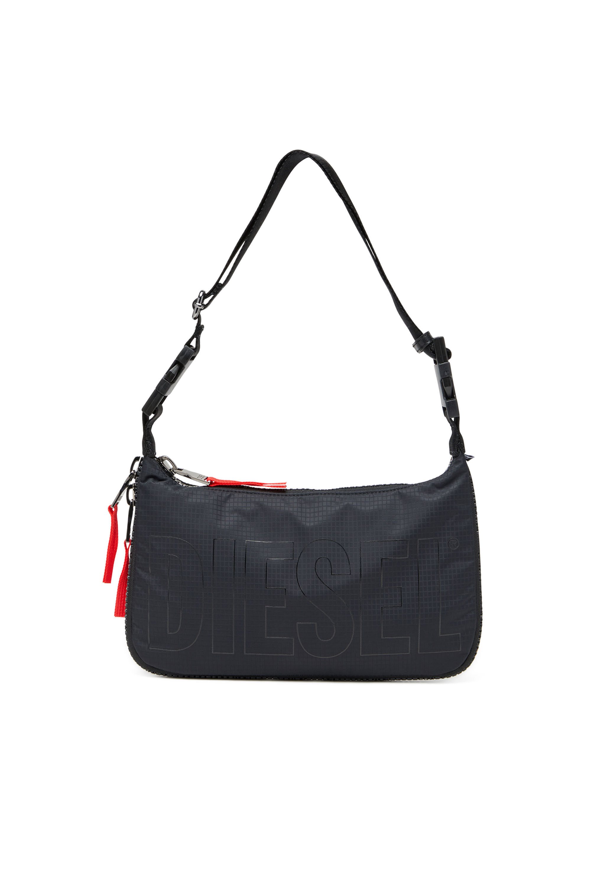 バッグ DIESEL Zip-D Crossbody X Women's Zip-D X-Expandable utilitarian shoulder bag | Black