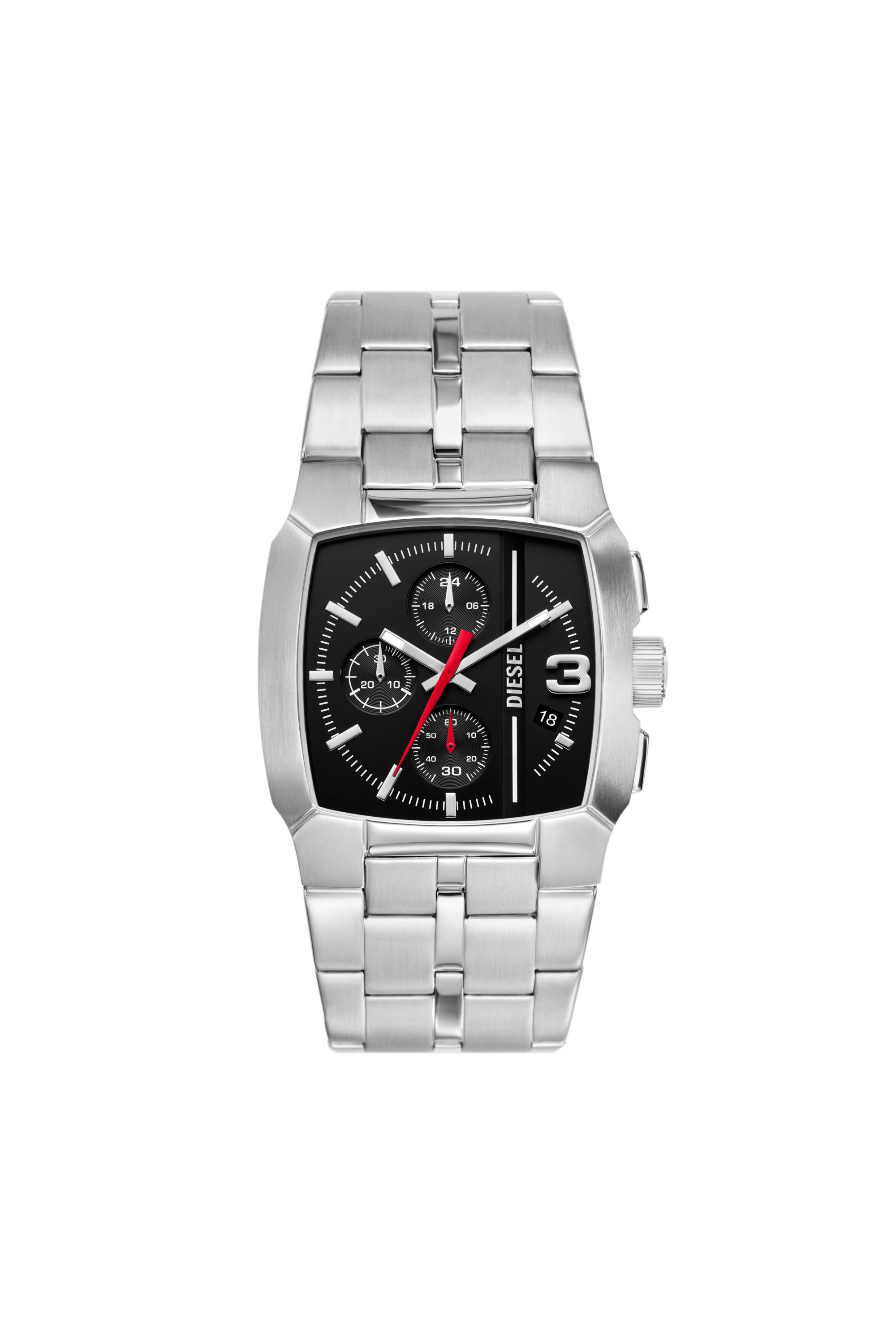 Diesel - DZ4661, Male's Cliffhanger stainless steel watch in Silver - 1