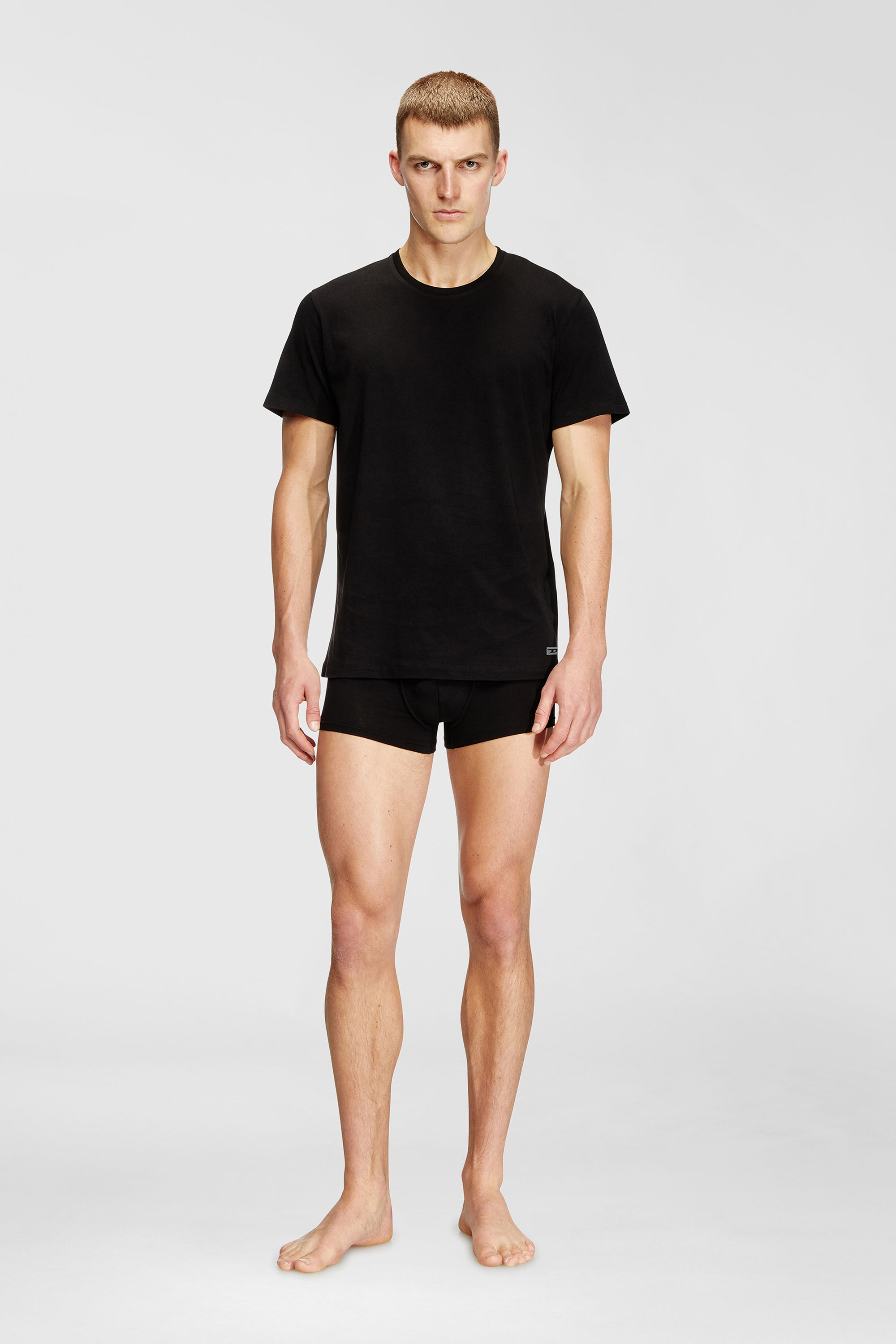 Diesel - RANDAL-D-BOX-3PACK, Man's Three-pack of T-shirts in Black - 1