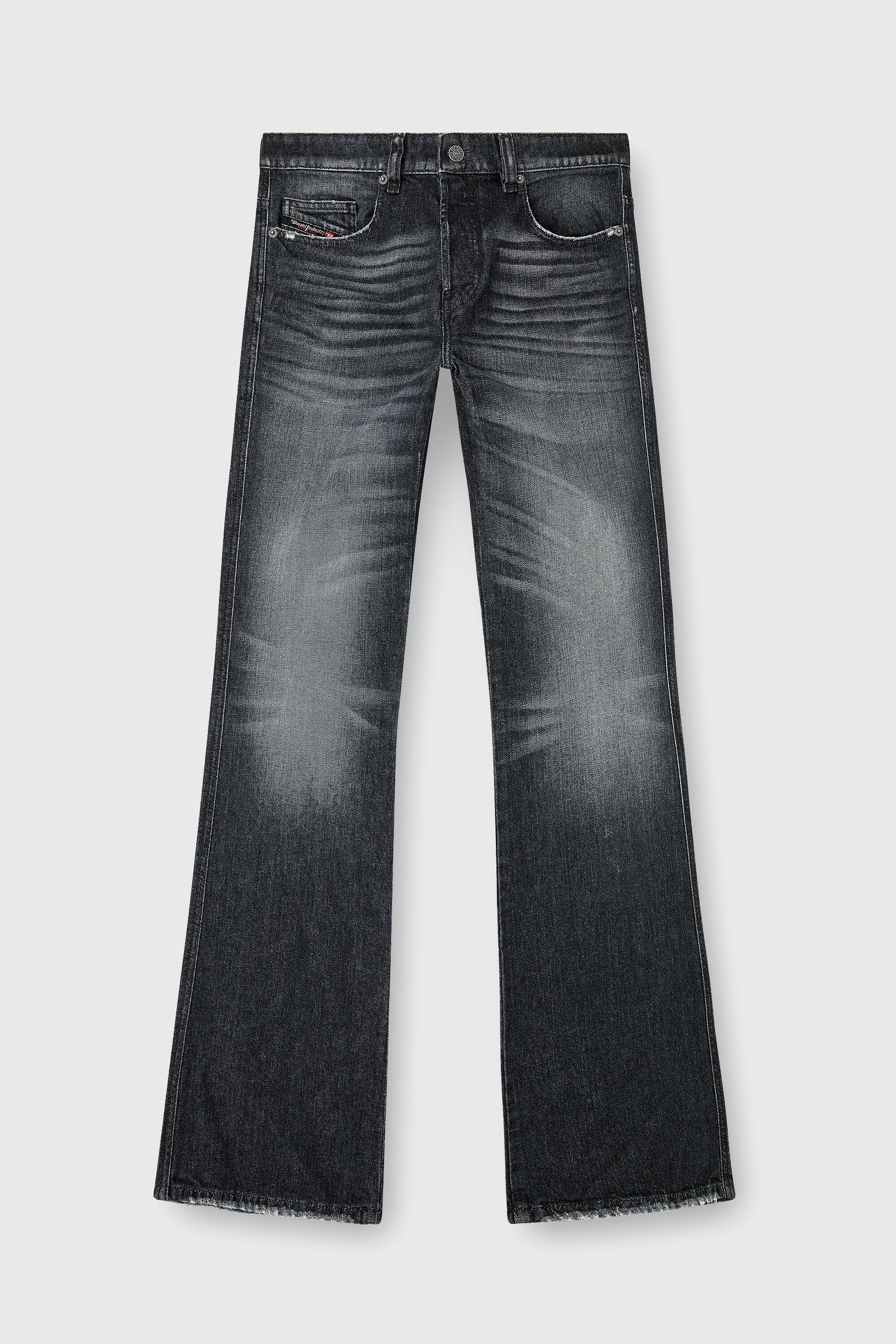 Diesel - Bootcut Jeans 1998 D-Buck 09L50 Hombre, Negro/Gris oscuro - 6