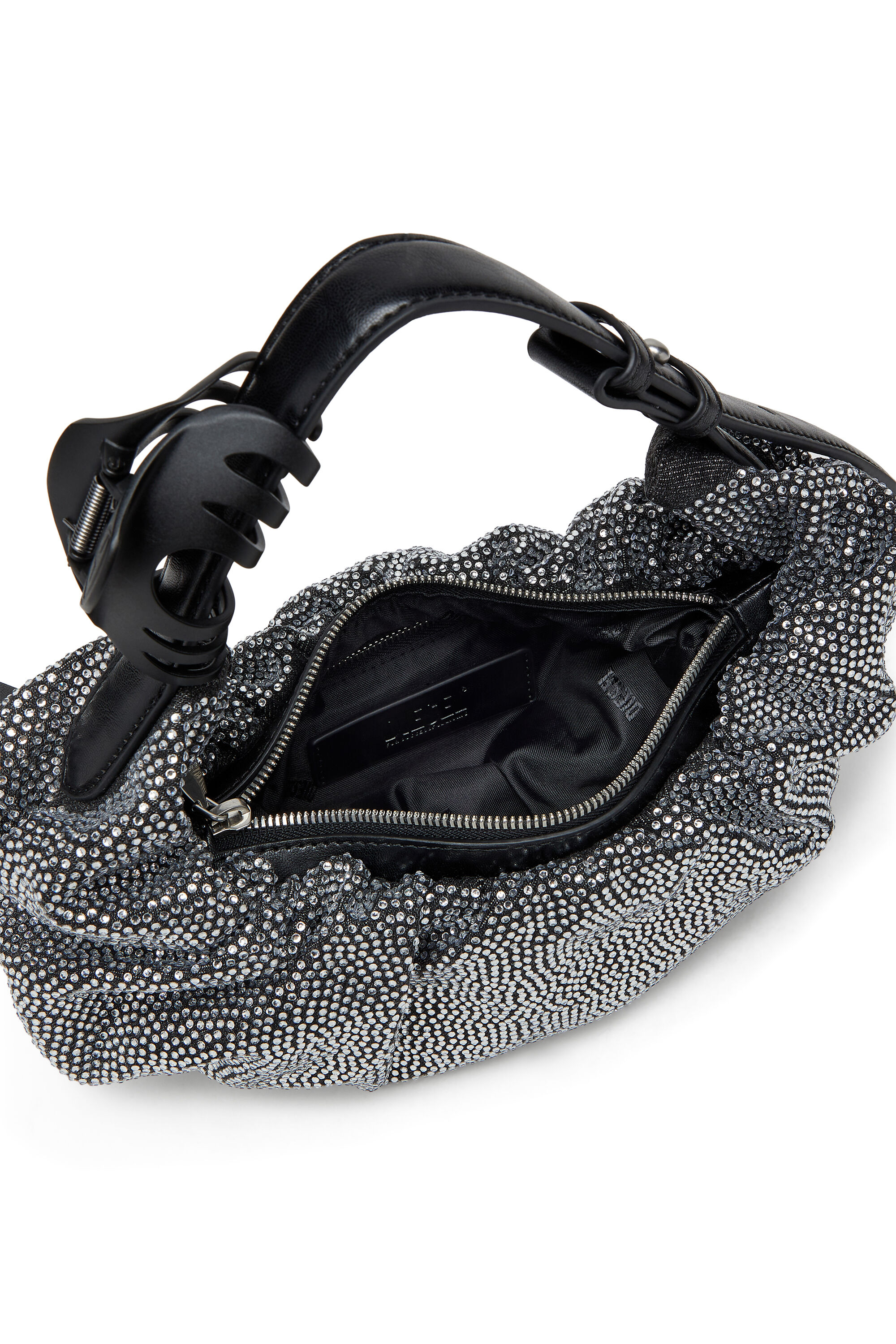ディーゼル　レディース　バッグ　3124　GRAB-D HOBO S　ブラック Women's Grab-D-Hobo bag | Black | Diesel