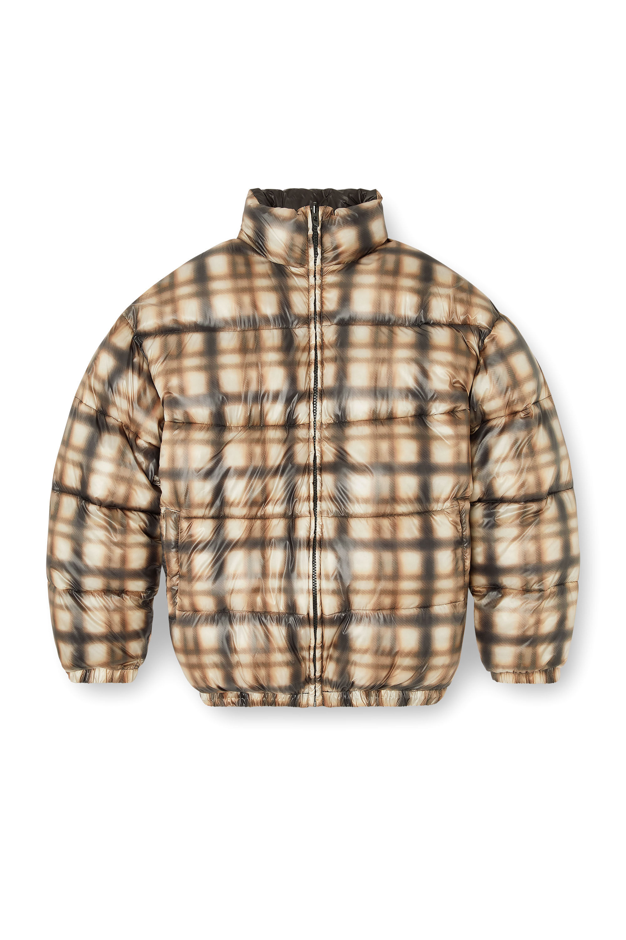 Men's Reversible padded bomber jacket | Multicolor | Diesel US