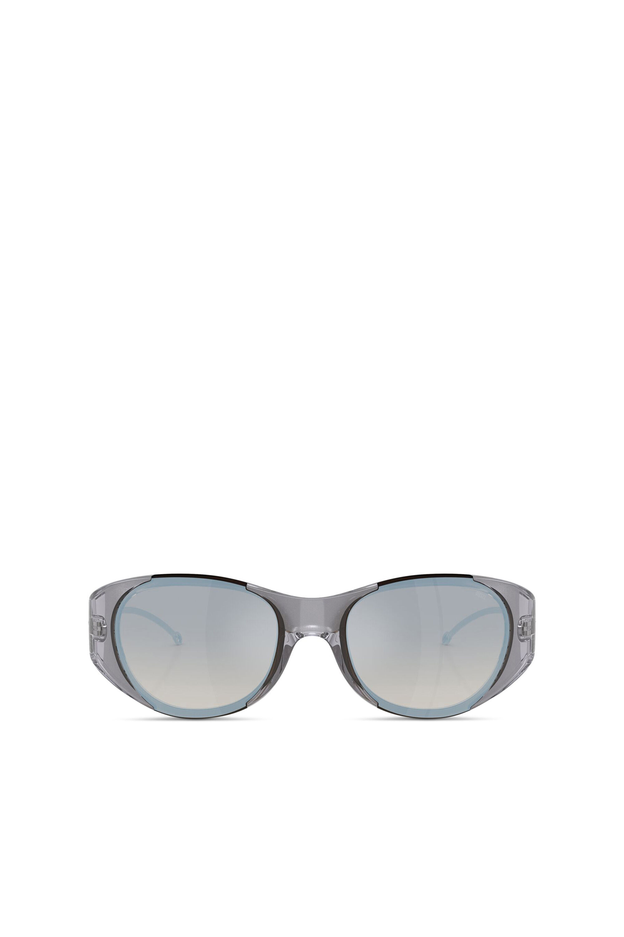 Women's Iconic oval sunglasses | Grey | Diesel