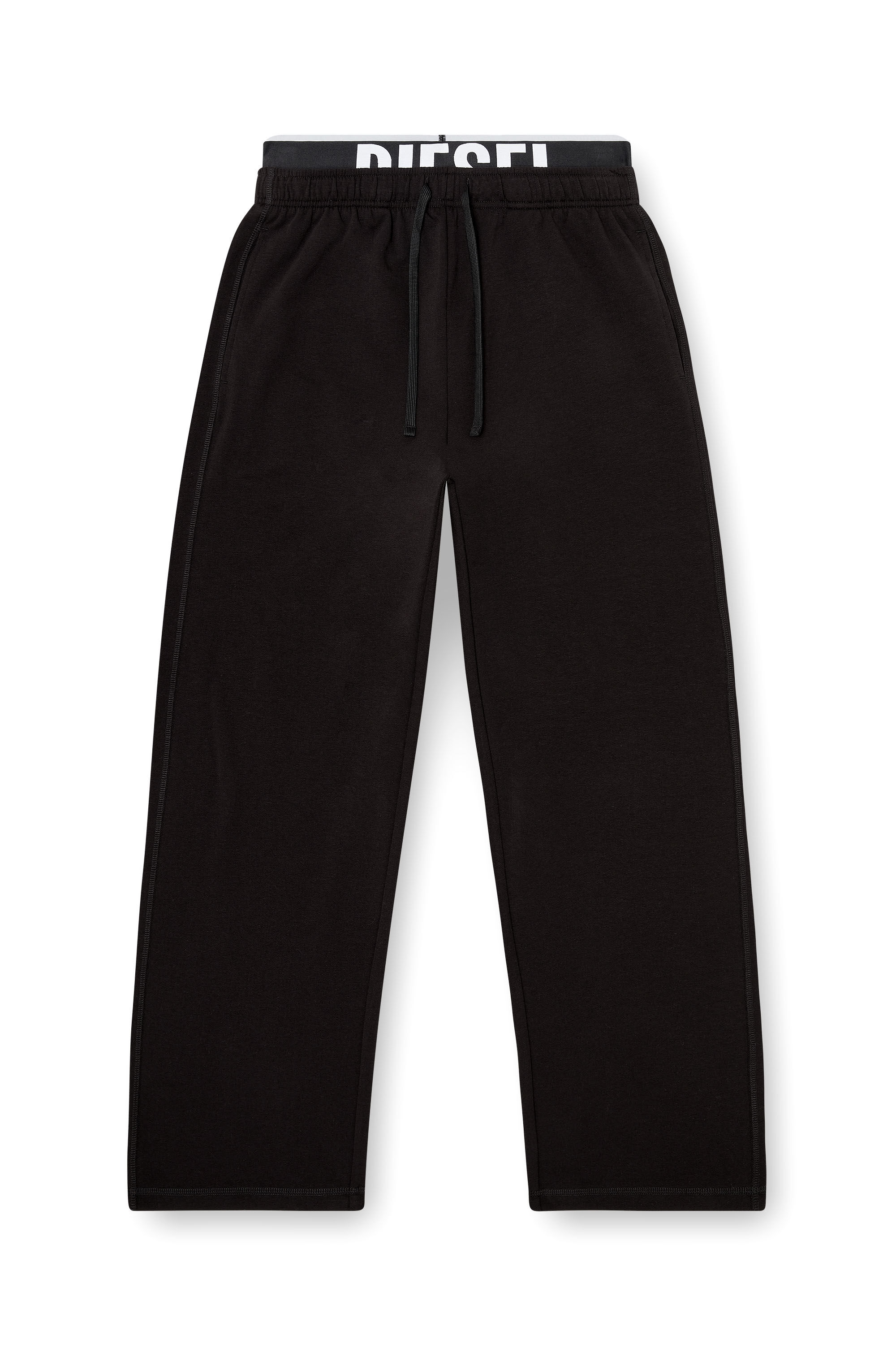 Diesel - BRADLEY-D-POP, Pantalon en coton avec ceinture logo Diesel Homme in ToBeDefined - 3