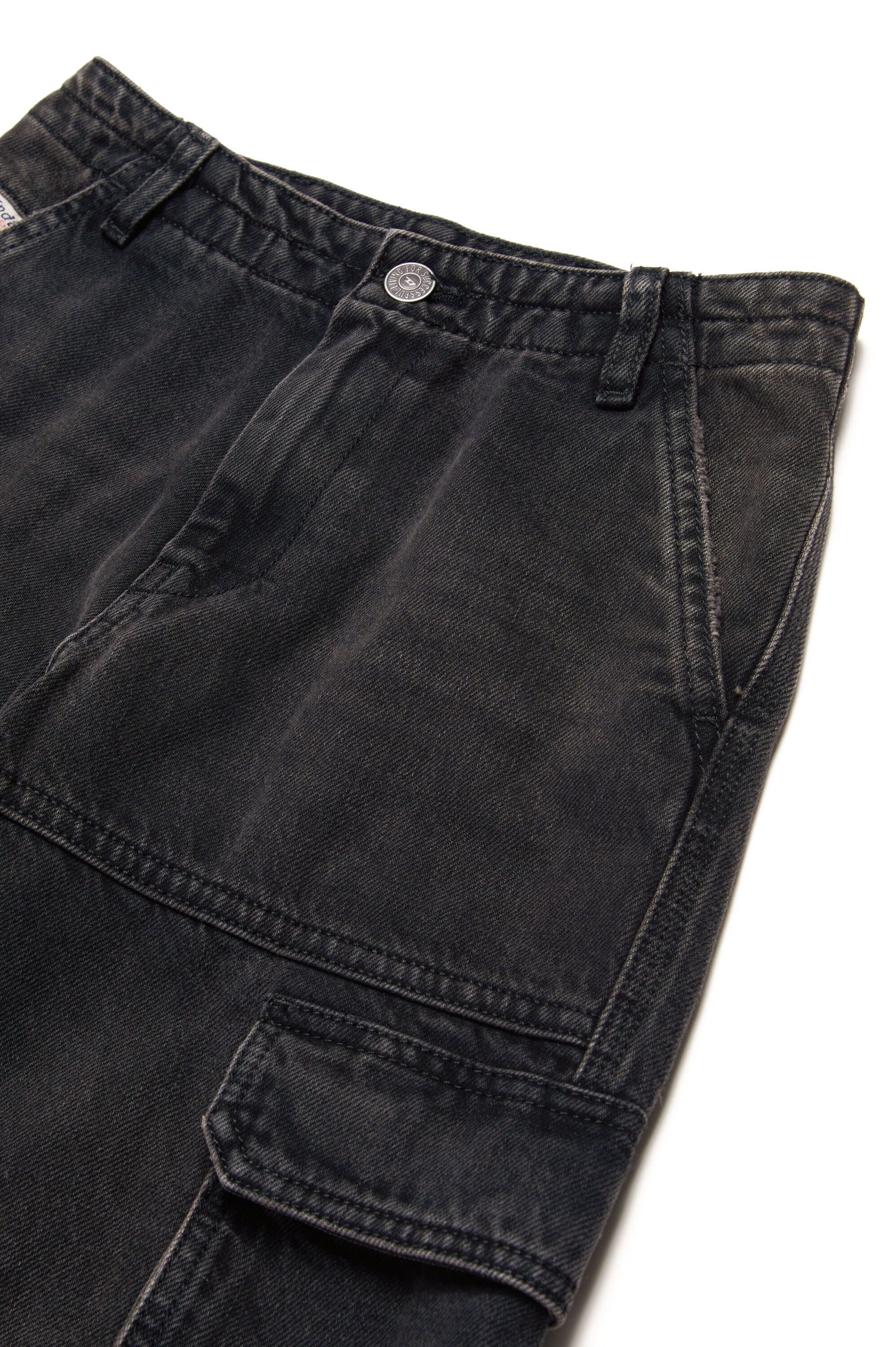 Diesel - Woman's D-SIRE-CARGO-J, Black/Dark grey - 3