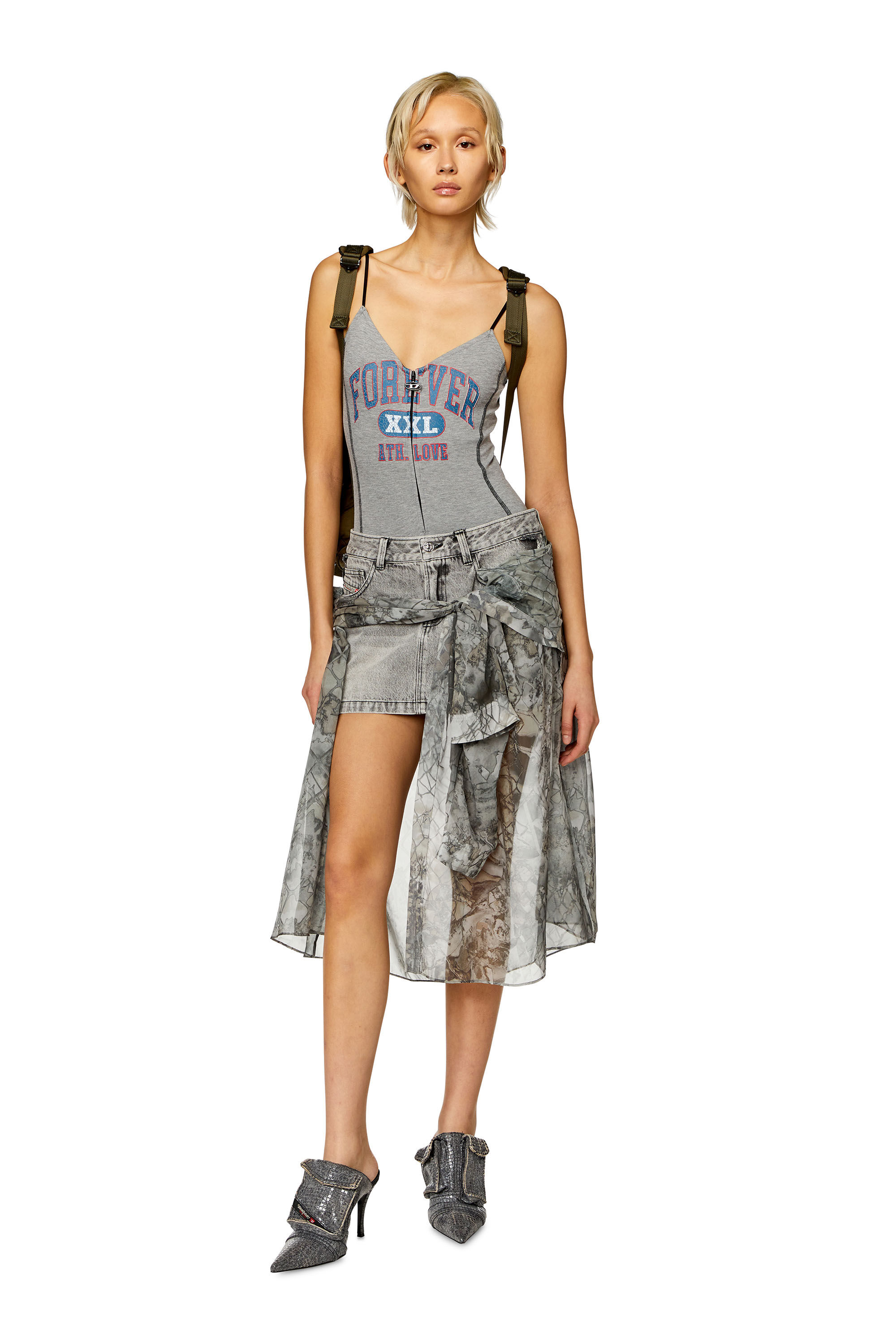 【NACHE】24SS FLOW DROP SKIRT Buy White Drop Waist Maxi Skirt from Next Canada