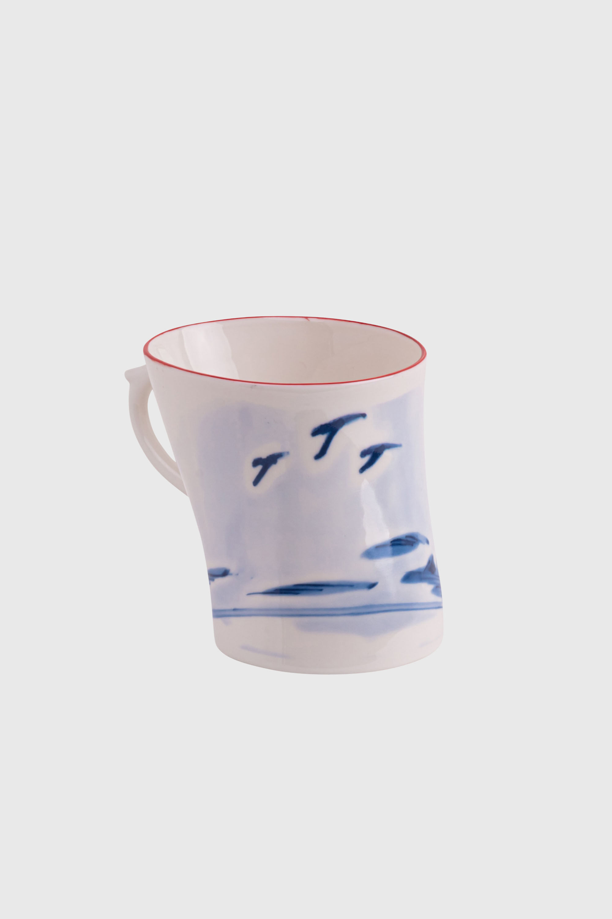 Diesel - 11259 PORCELAIN MUG "CLASSIC ON ACID" -, Unisex's Porcelain mug in White/Blue - 4