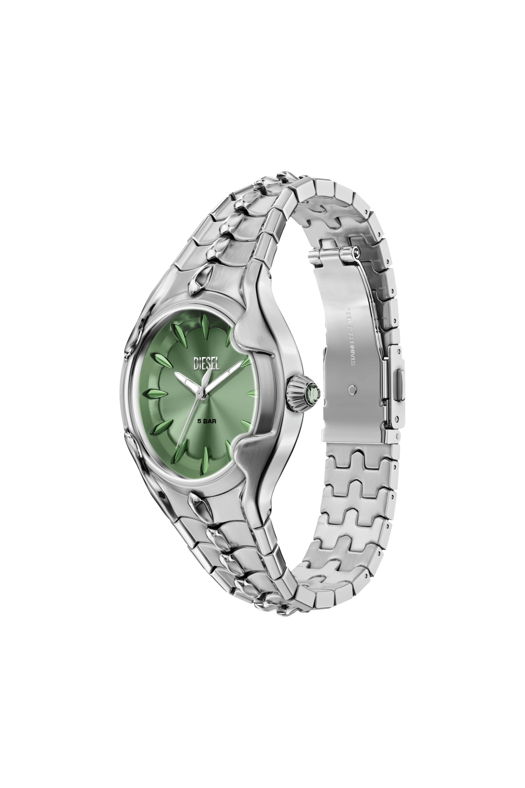 Men's Vert stainless steel watch | Silver | Diesel