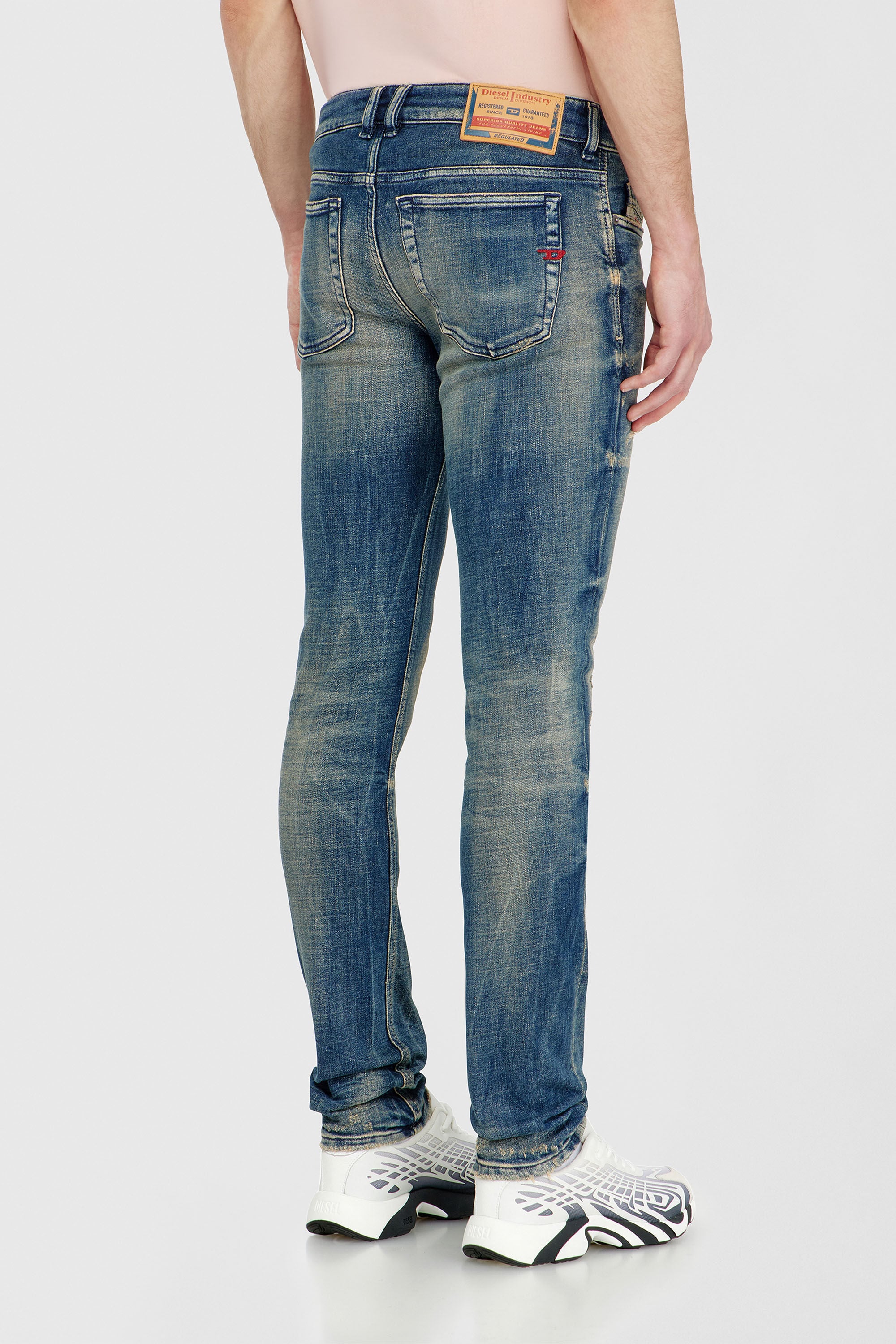 Men's Skinny Jeans | Low Waist 1979 SleenkerDark Blue | Diesel US
