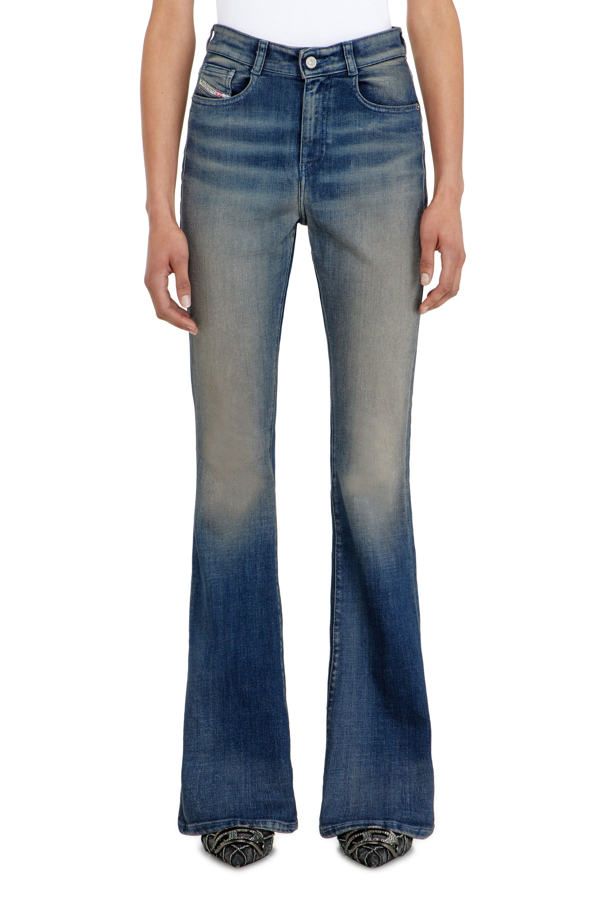Women's Bootcut Jeans | Dark Blue | Diesel 1973 D-Partt