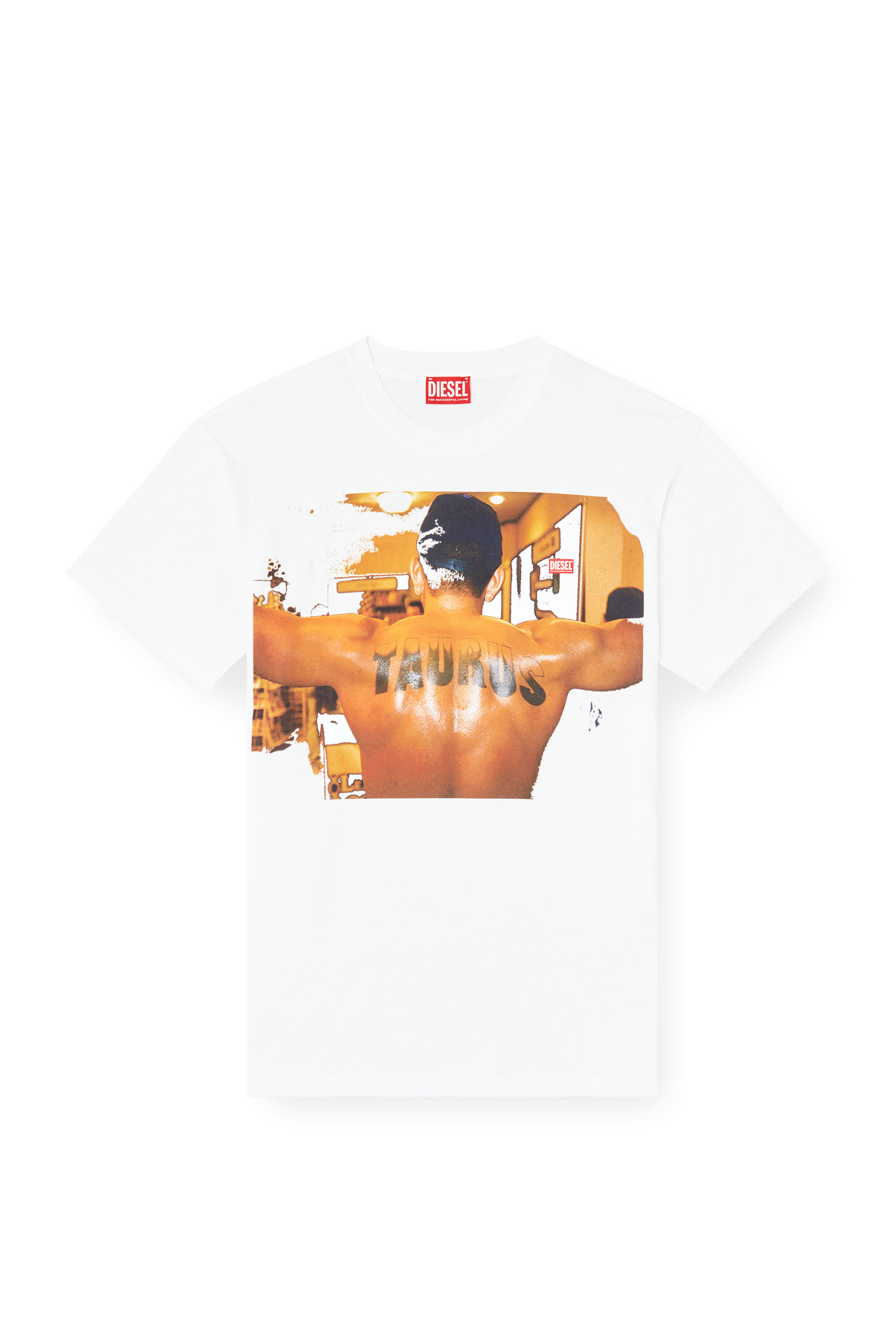 Women's T-shirt with graphic print | White | Diesel