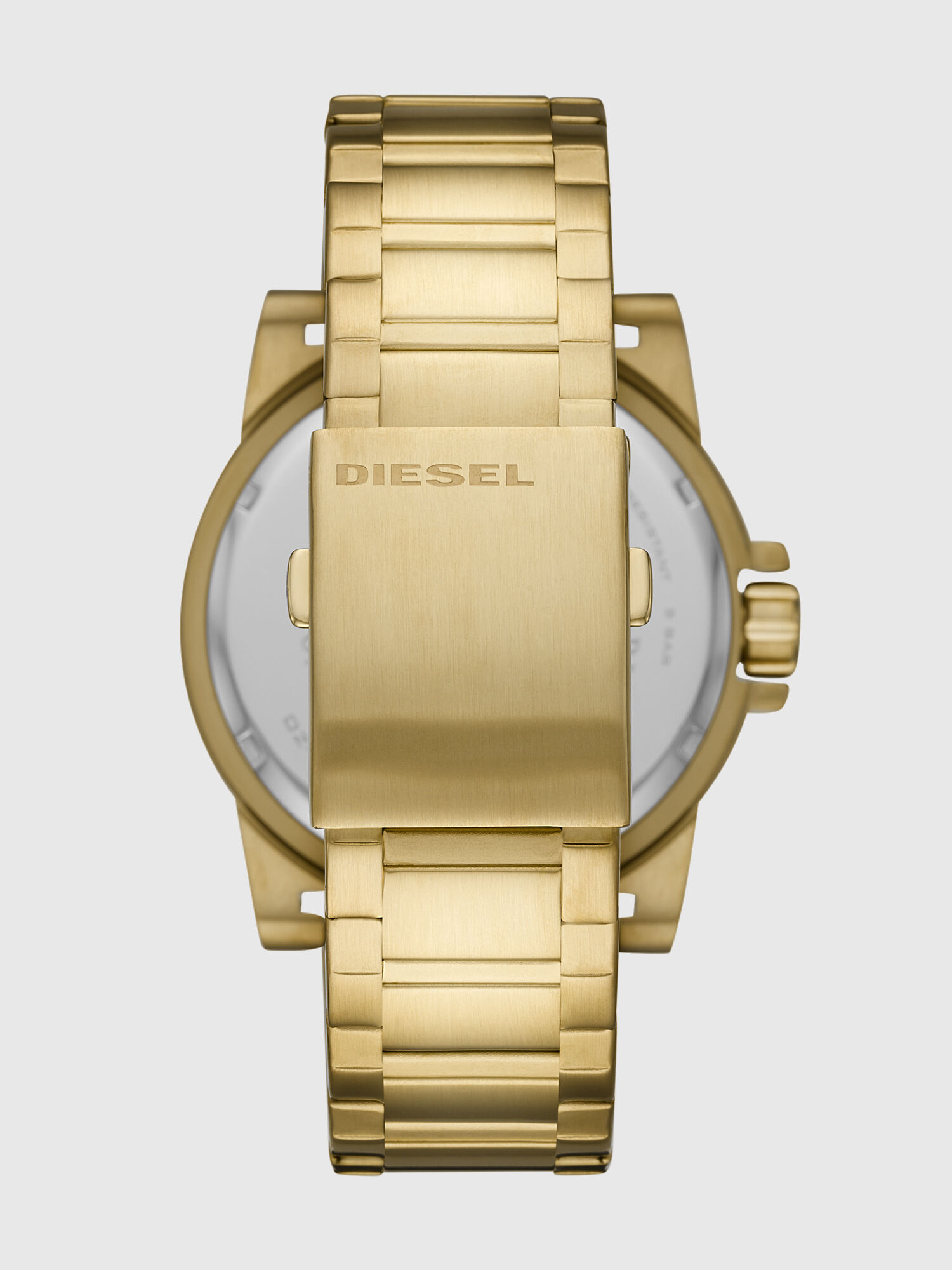 DZ1912 Man: D-48 Three-Hand Gold-Tone Stainless Steel Watch | Diesel