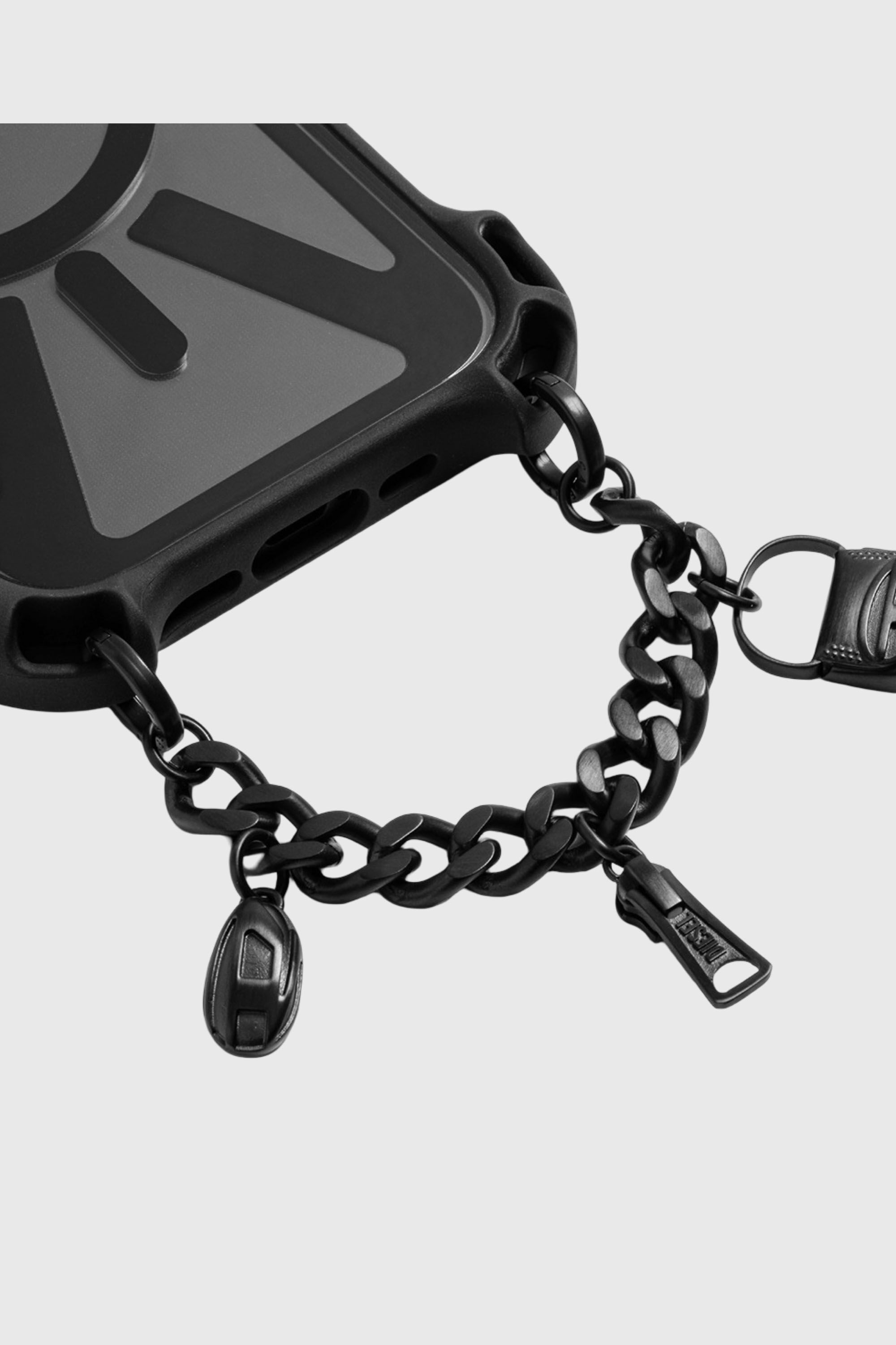 Diesel - 60375 CASETIFY  CHARMS CHAIN, Pendentif &Eacute;pais Gun Metal Mixte in Noir - 3