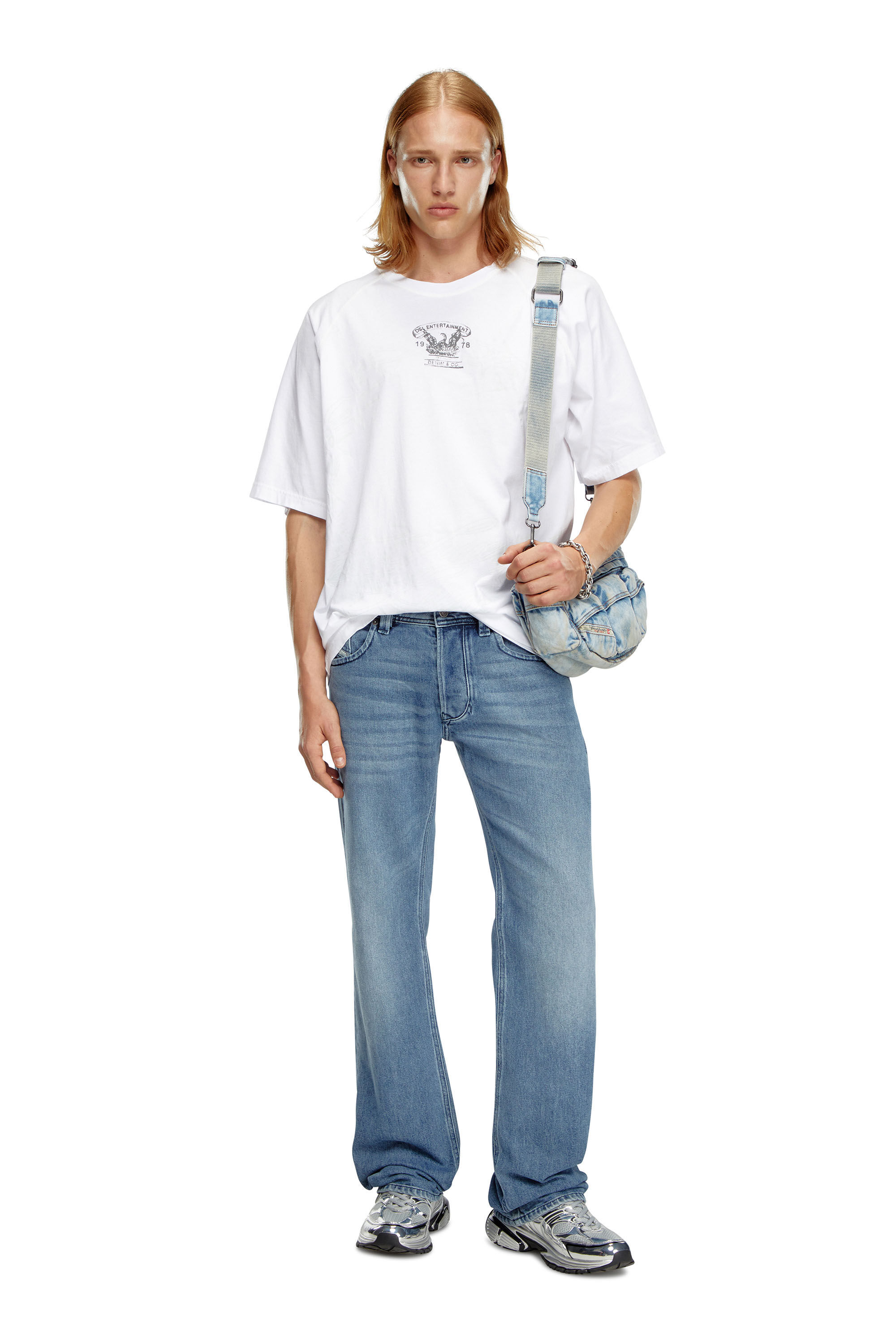 Men's Regular Jeans | Medium blue | Diesel 1985 Larkee